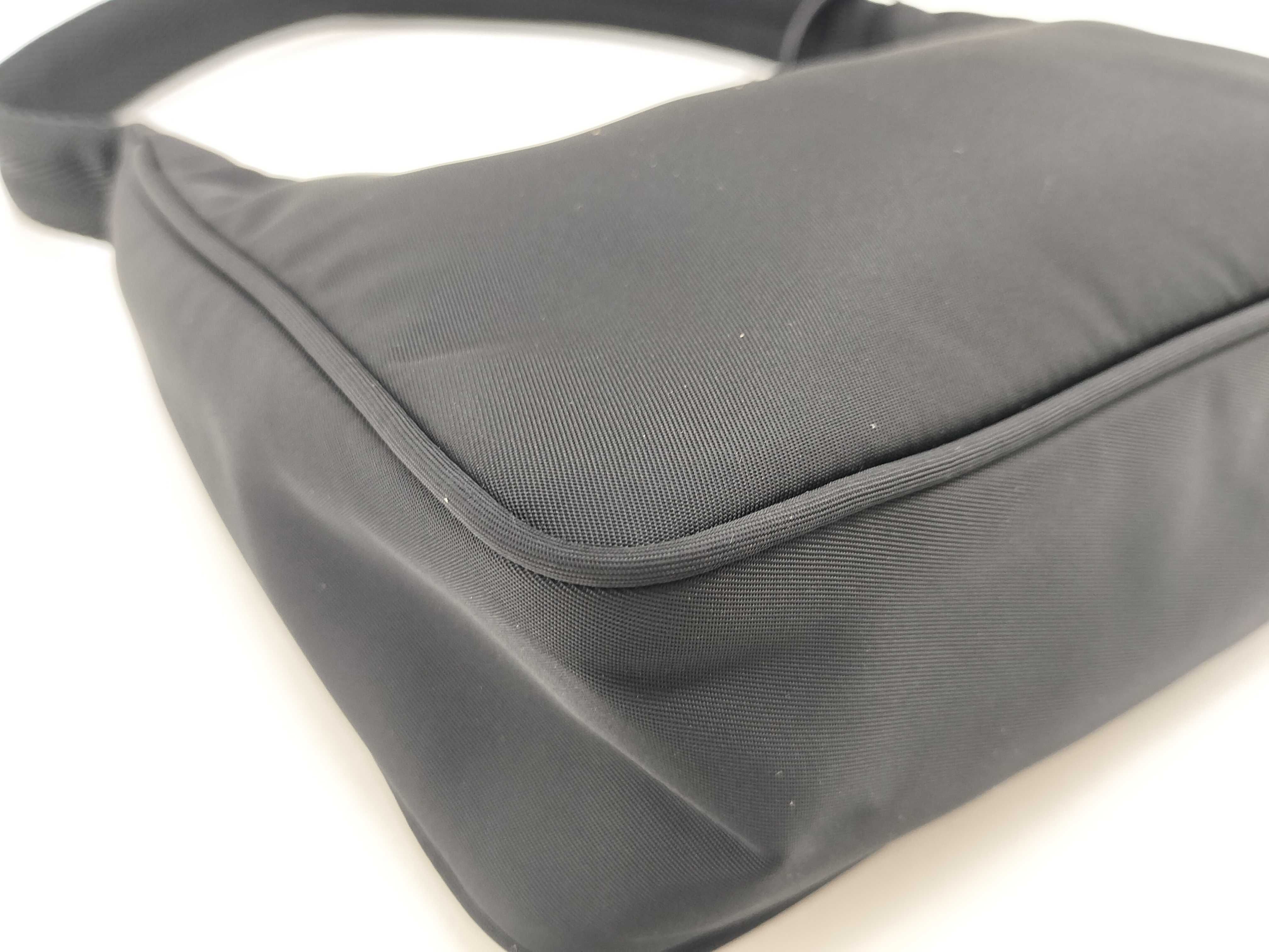 Nylon Prada Tessuto Nylon Handbag Black MV515 Handbag — view 6