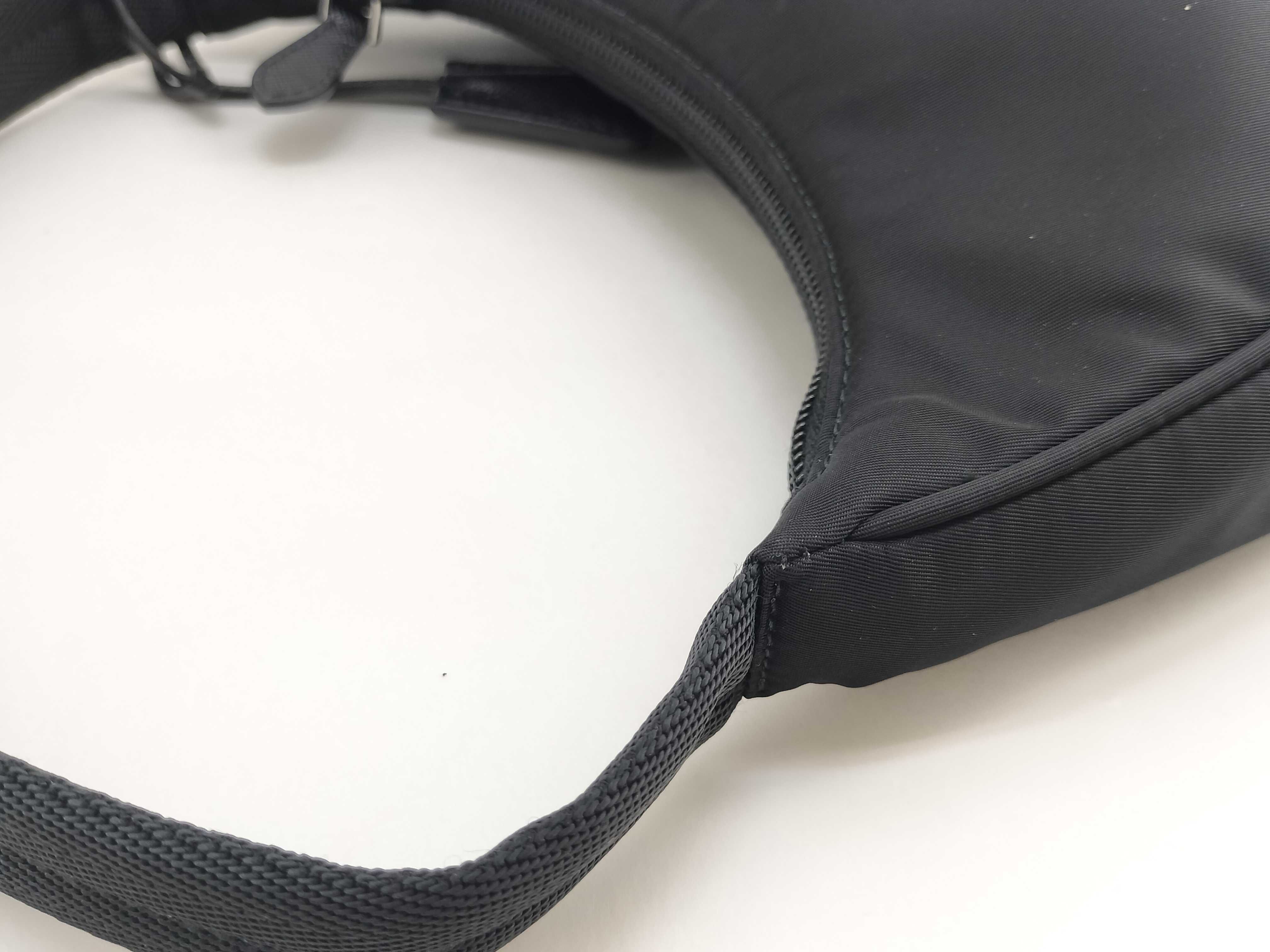 Nylon Prada Tessuto Nylon Handbag Black MV515 Handbag — view 7