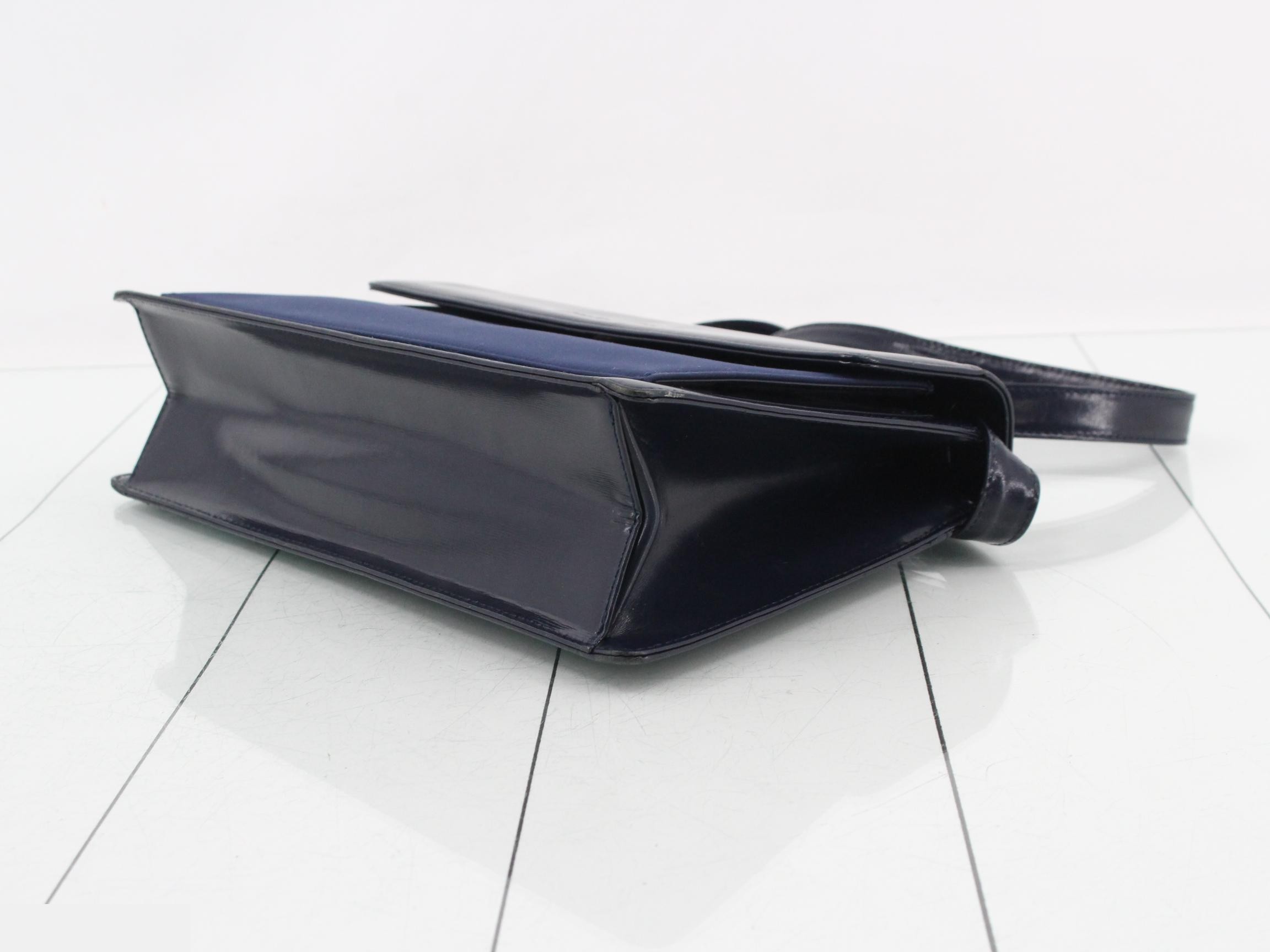 Shoulder bag, navy — view 6