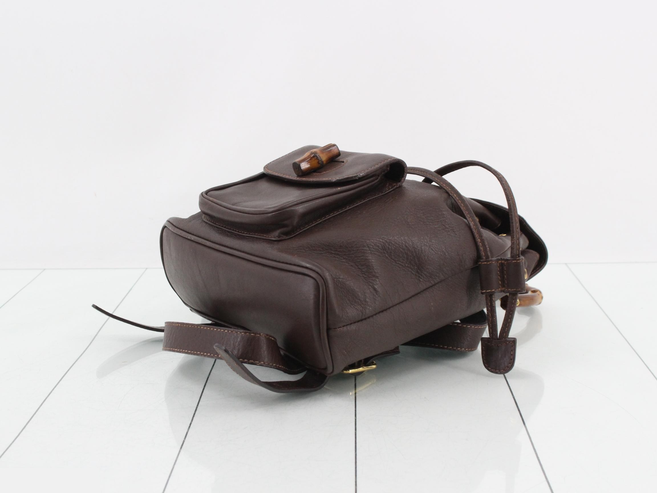 Bamboo (bag) / Backpack - Brown — view 6