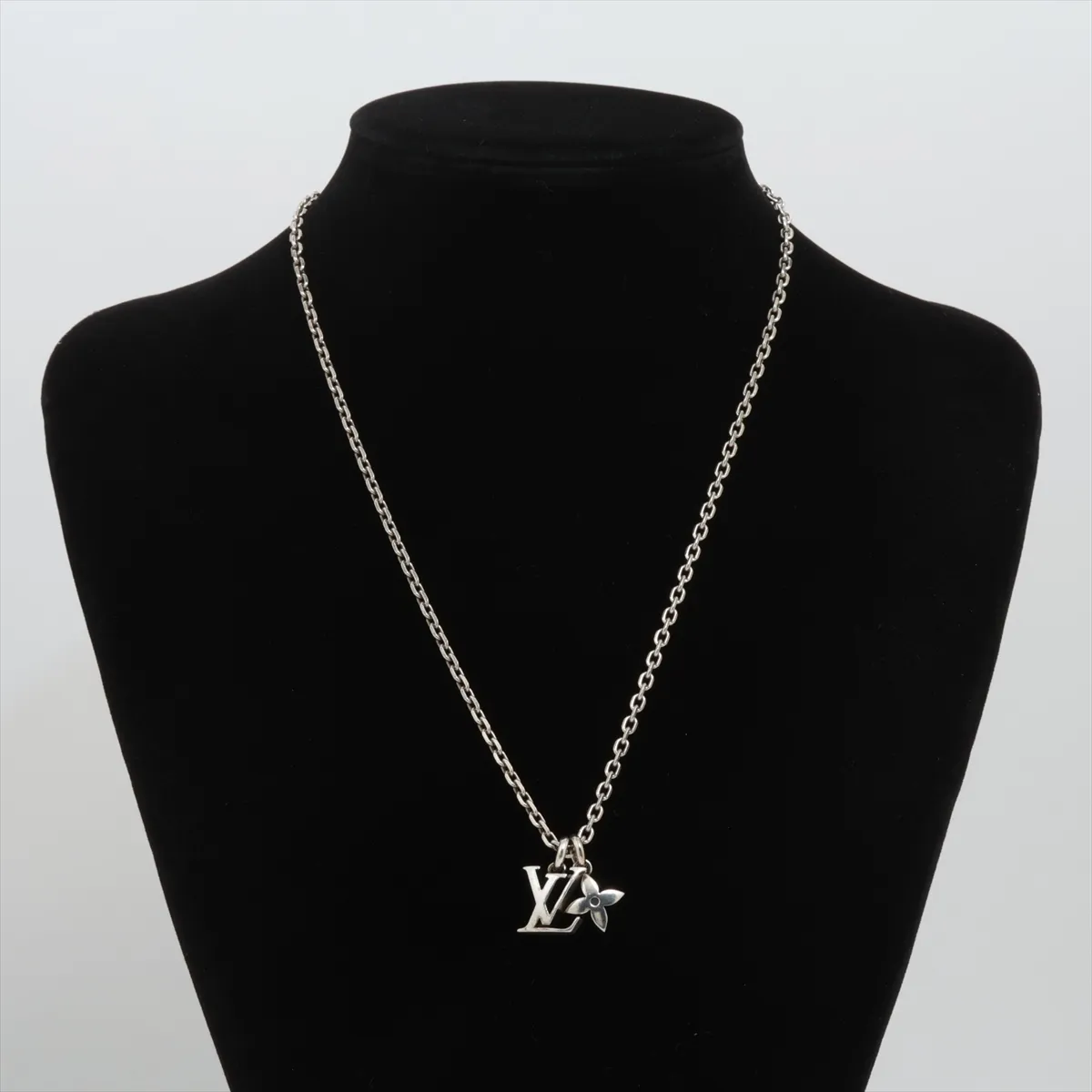 M03846 LV Sailor LE1296 Necklace, 925 Sterling Silver, 24.2g, with dents, — view 5