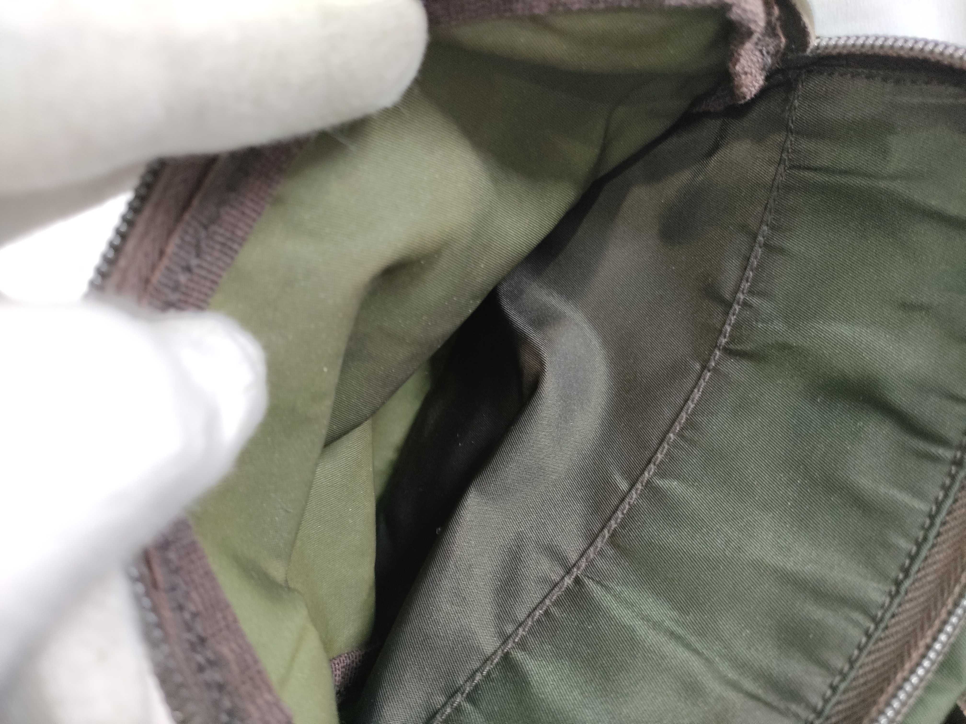 Nylon Backpack, Khaki — view 14