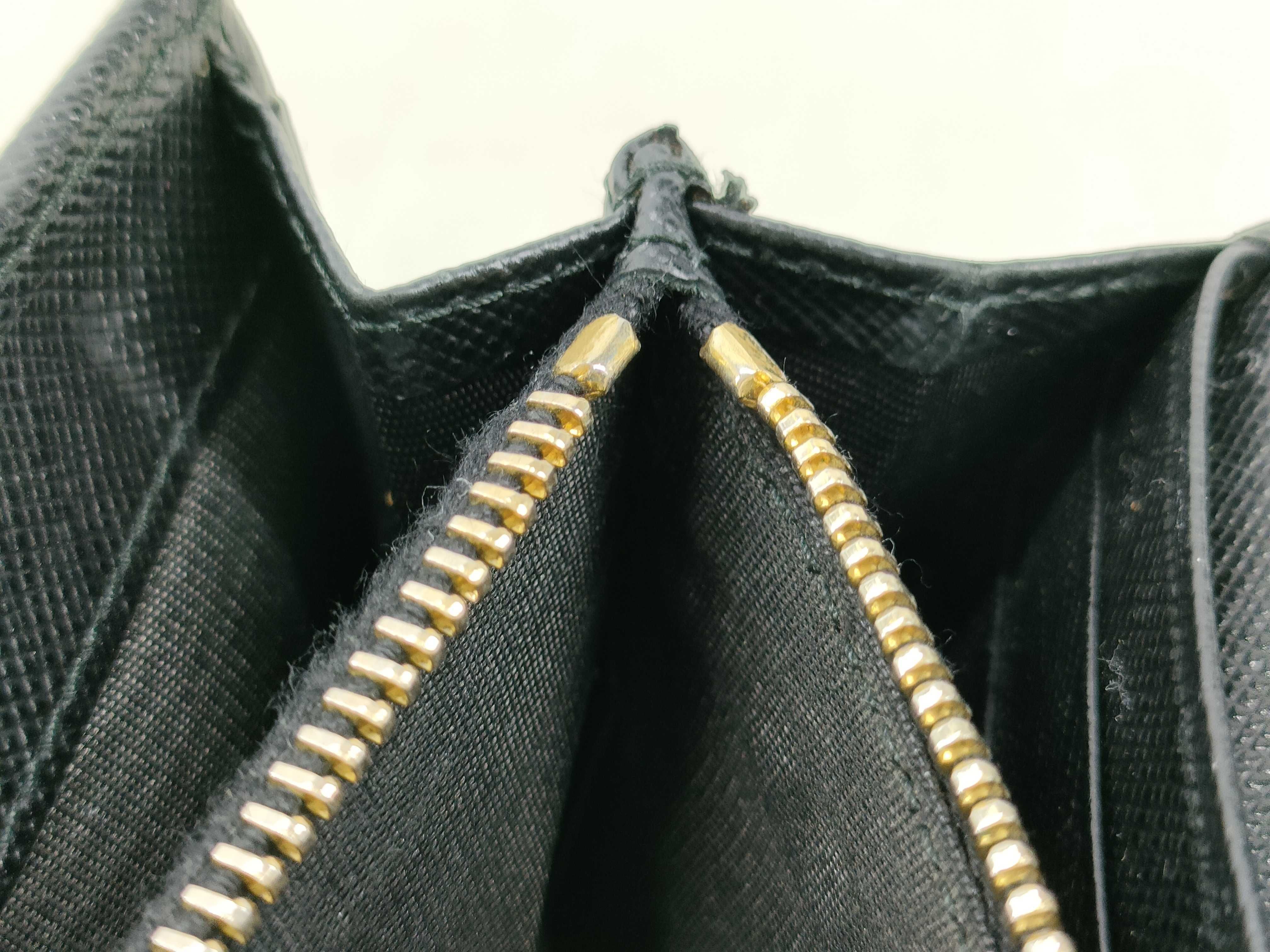 Long Wallet Ribbon Black Wallet — view 12
