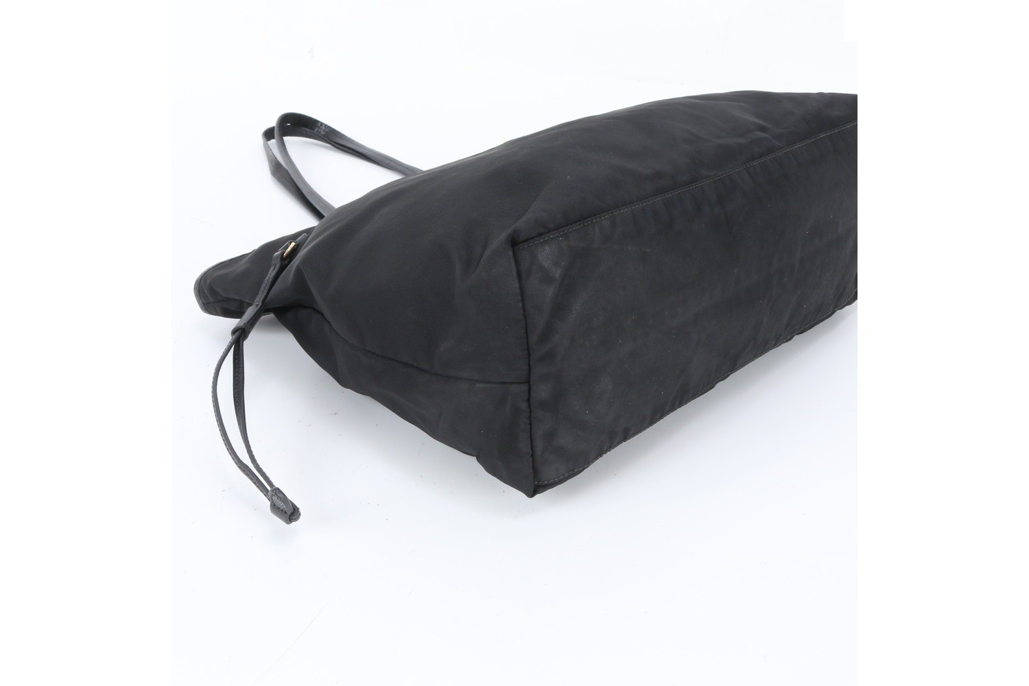 Tessuto Nylon Leather Tote Bag, Shoulder Bag — view 4
