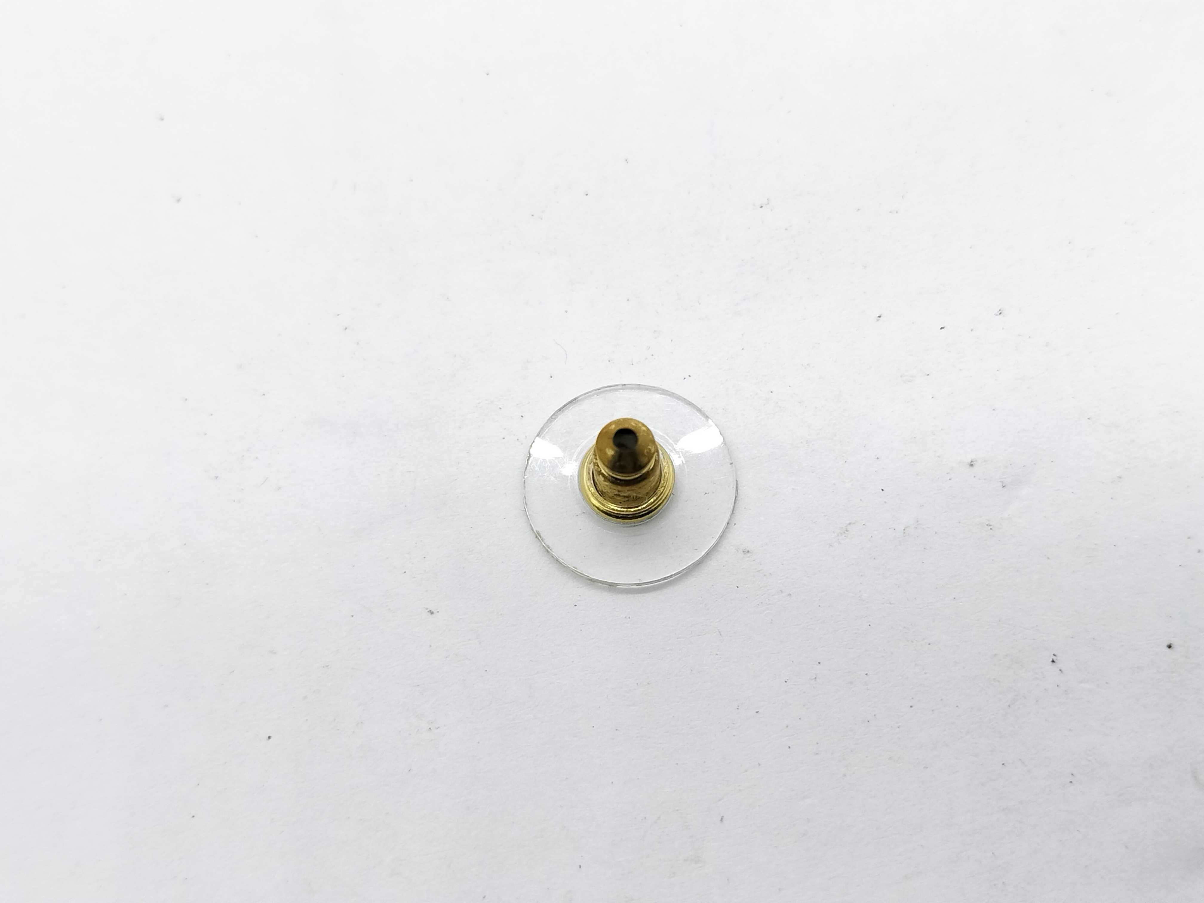 Coco Mark Silver x Black x White Square Earring (01P) - Single Earring — view 6