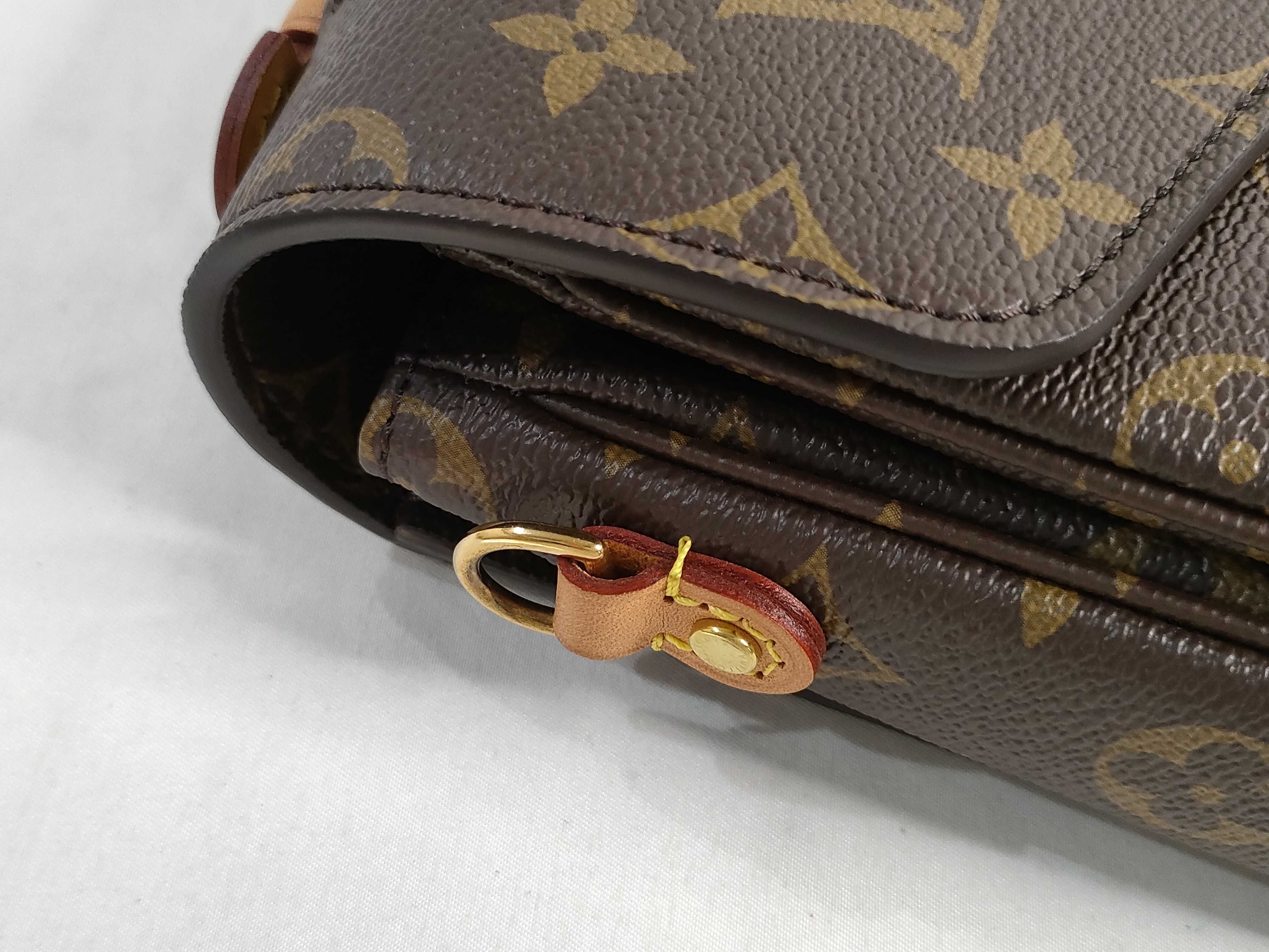 Monogram Louis Vuitton Monogram Pochette Metis MM Shoulder Bag Handbag — view 15