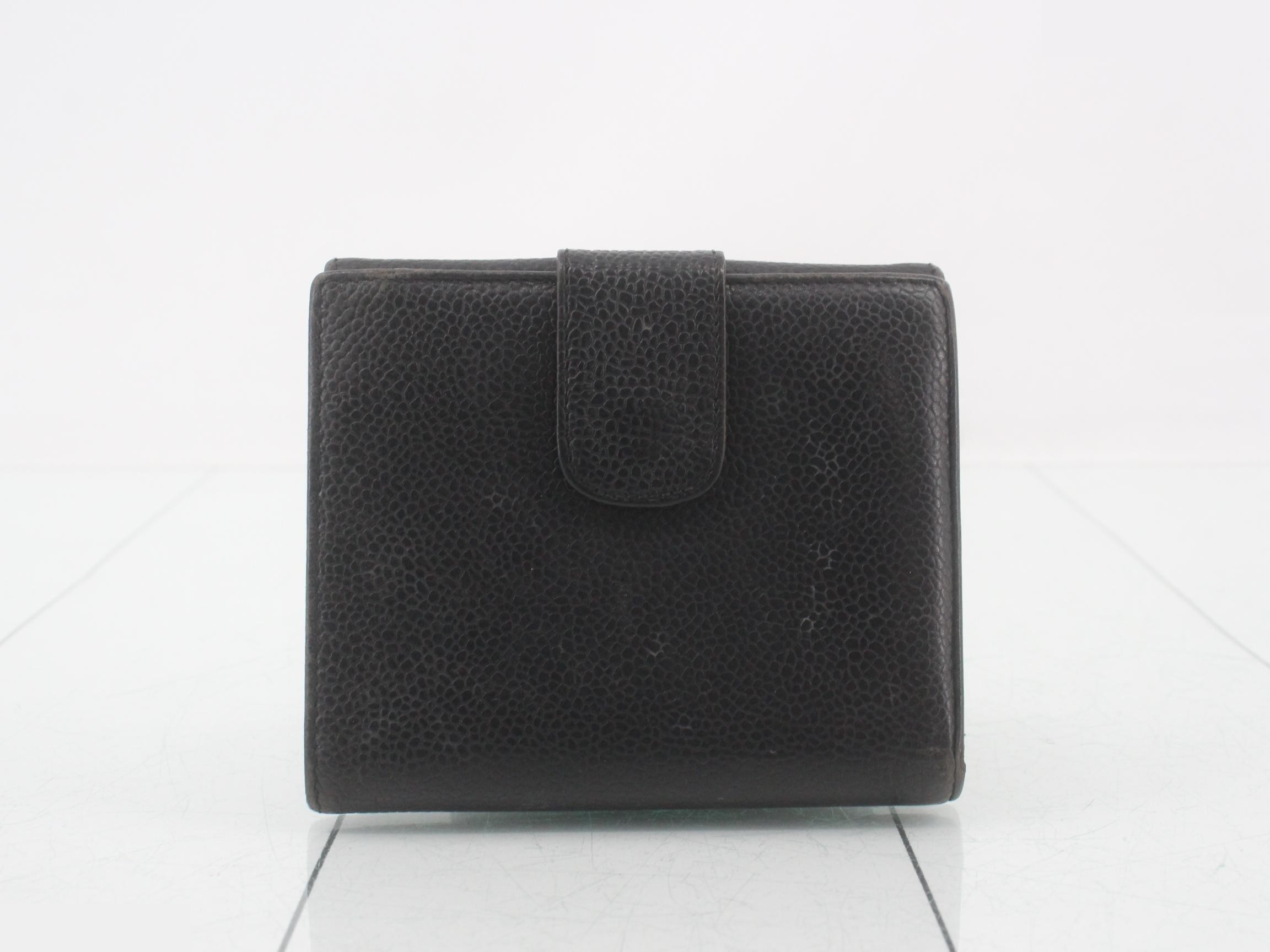 Bifold wallet with double snap closure — view 2
