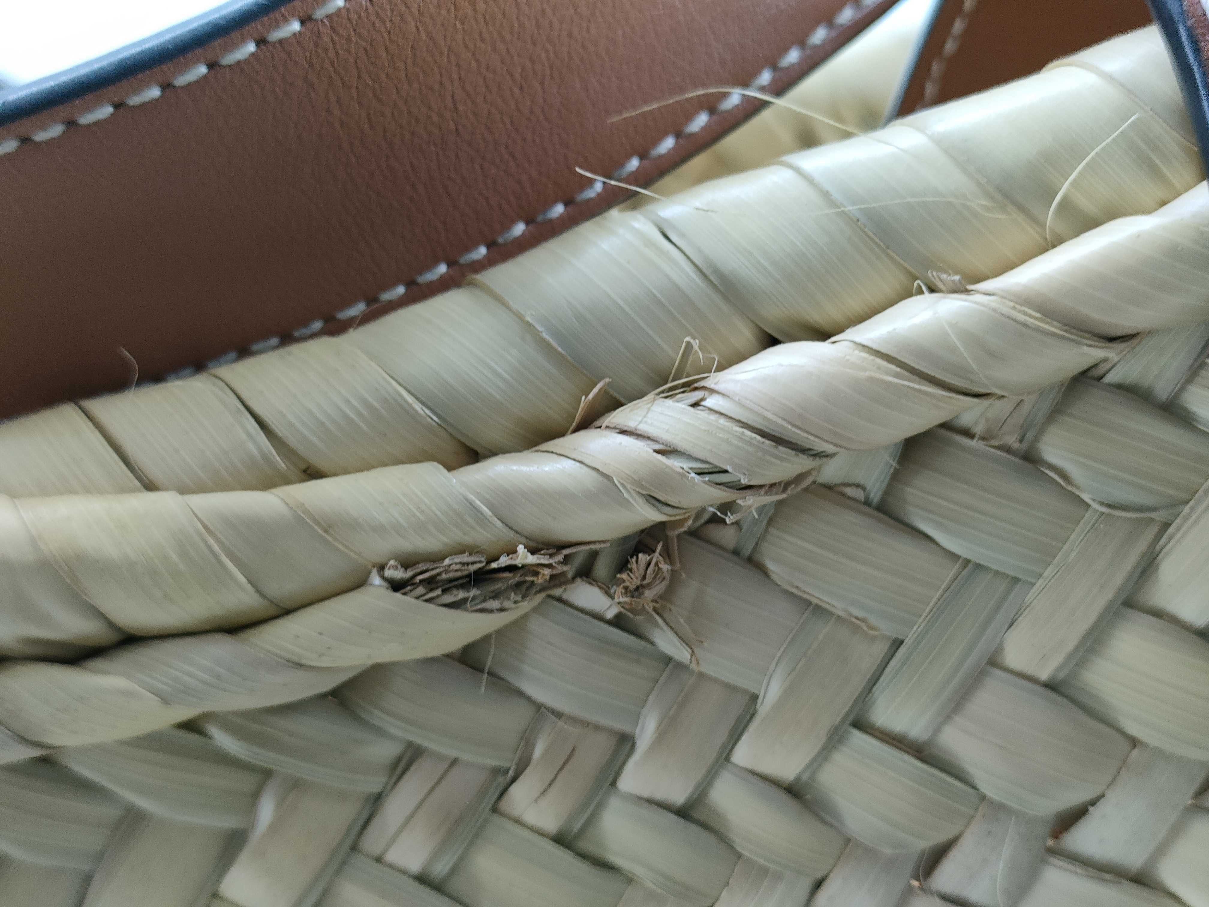 Anagram Raffia Bucket Bag Handbag — view 13