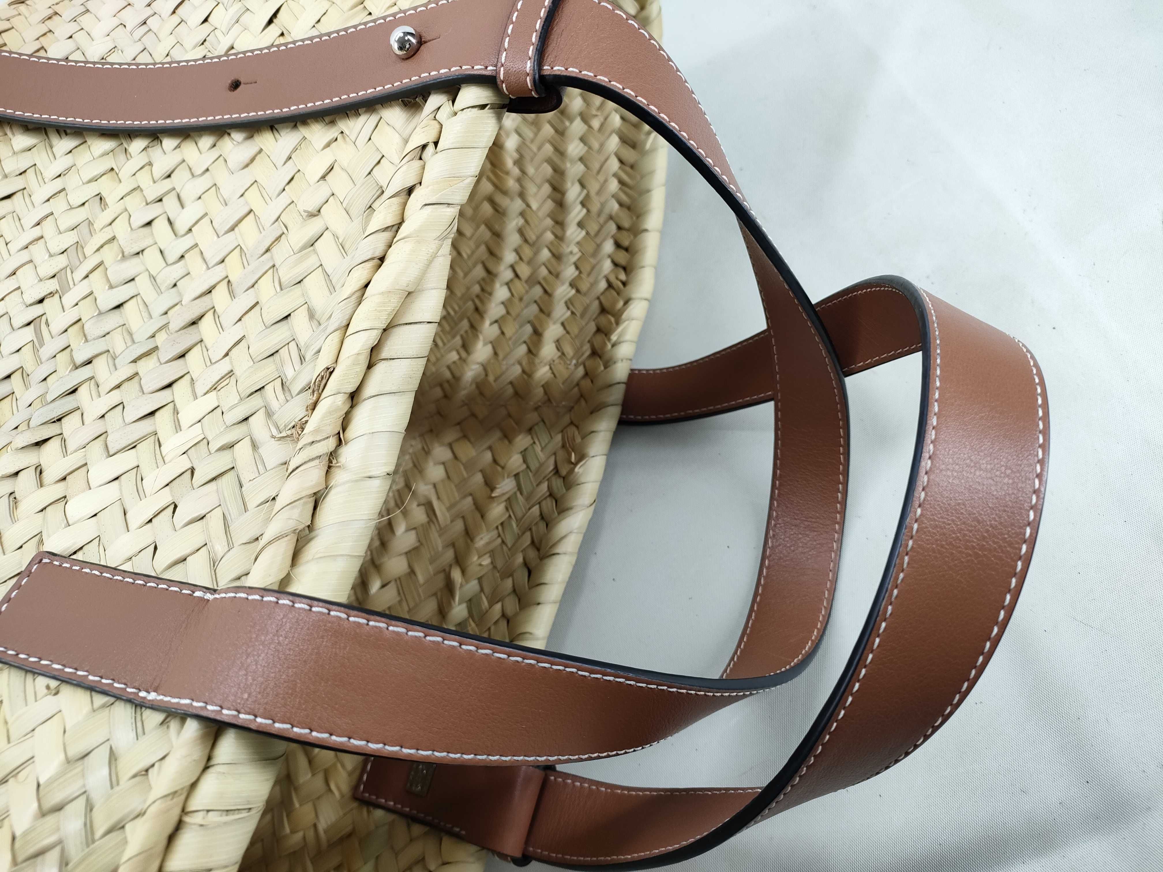 Anagram Raffia Bucket Bag Handbag — view 5