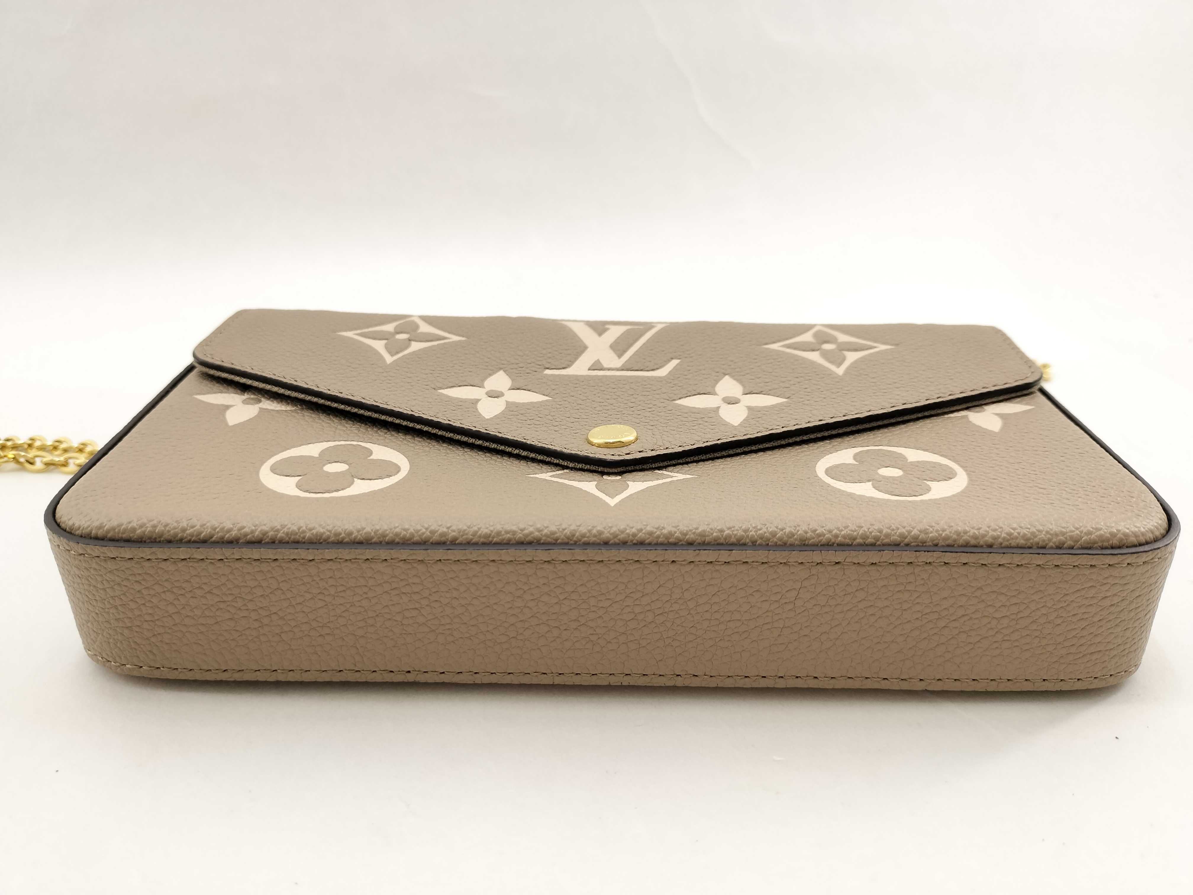 Monogram Empreinte LV Empreinte Pochette Felicie M82610 Pouch — view 3