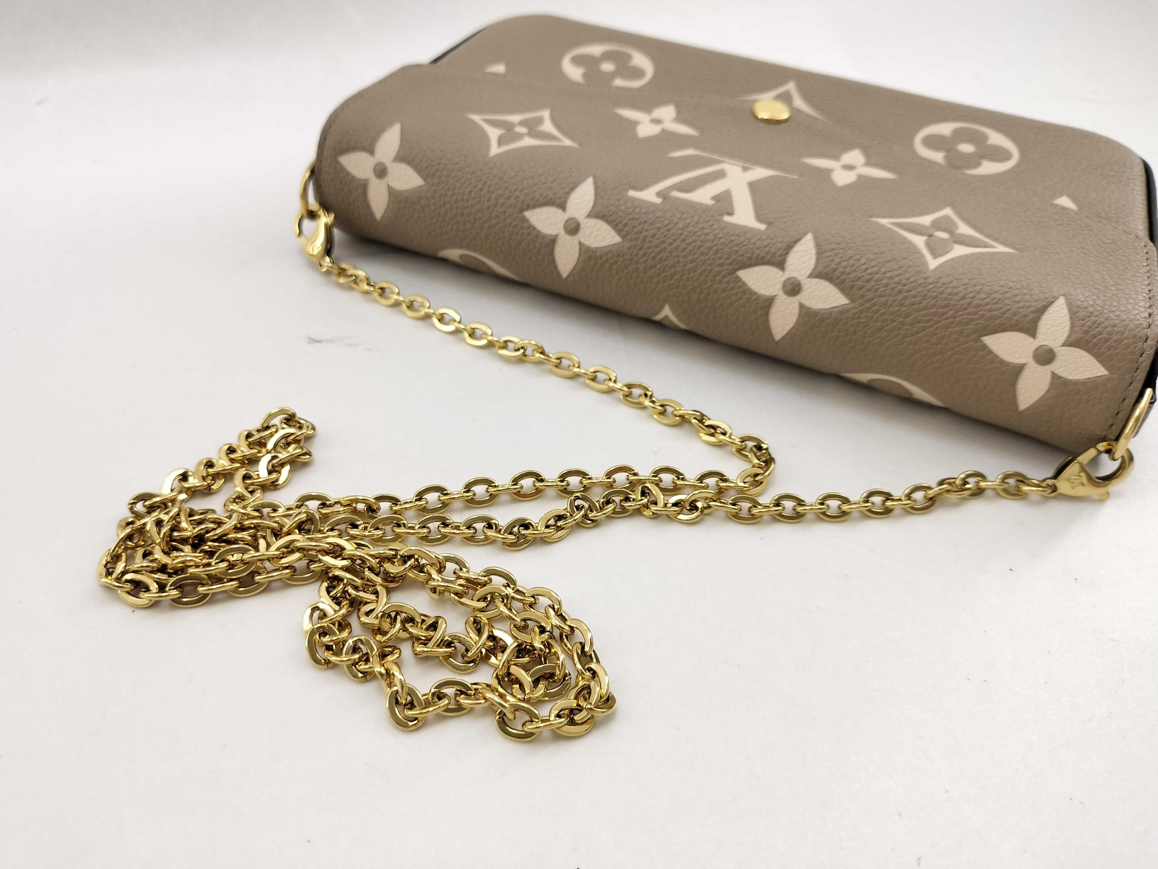 Monogram Empreinte LV Empreinte Pochette Felicie M82610 Pouch — view 7