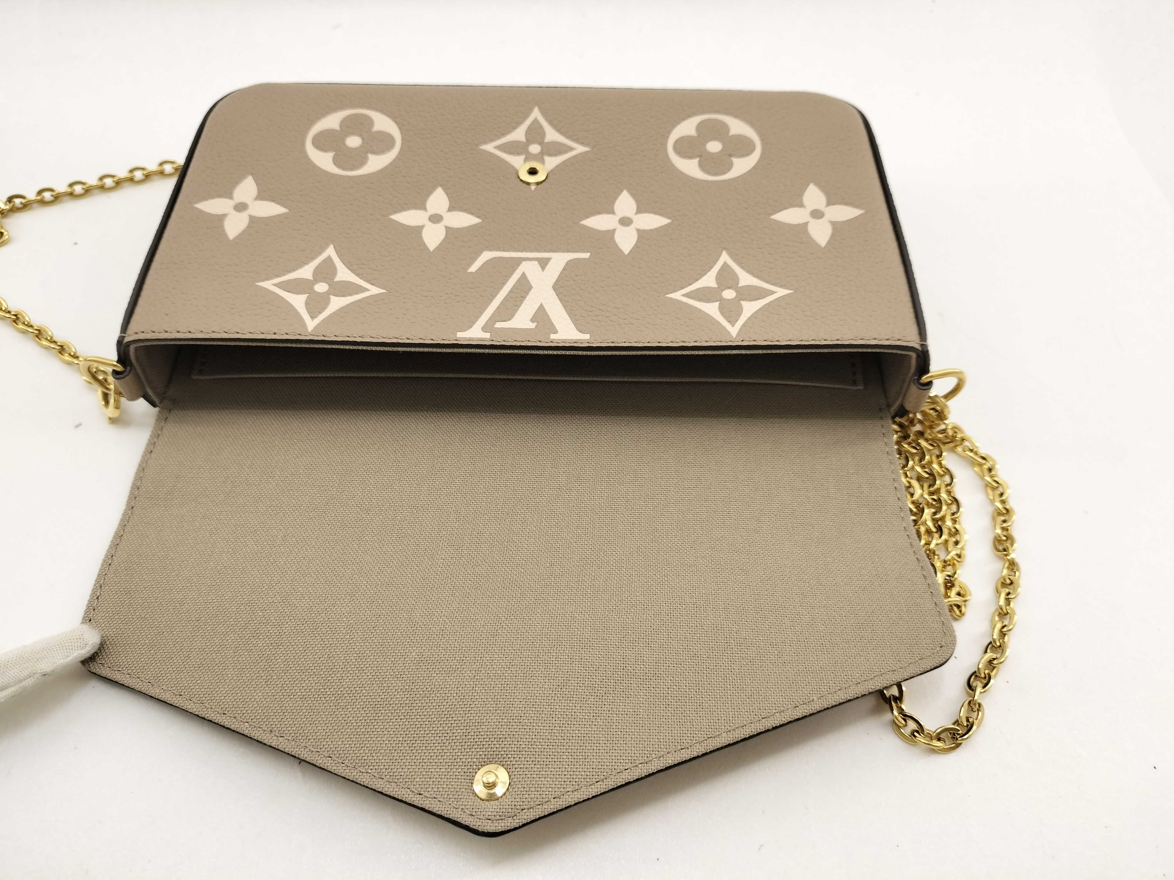 Monogram Empreinte LV Empreinte Pochette Felicie M82610 Pouch — view 10