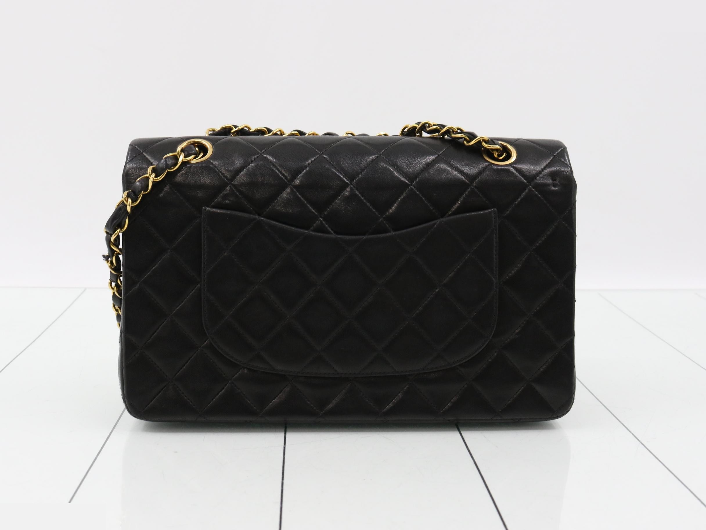 Matelassé 25 Double Flap Lambskin Chain Shoulder Bag, Series 3 — view 2