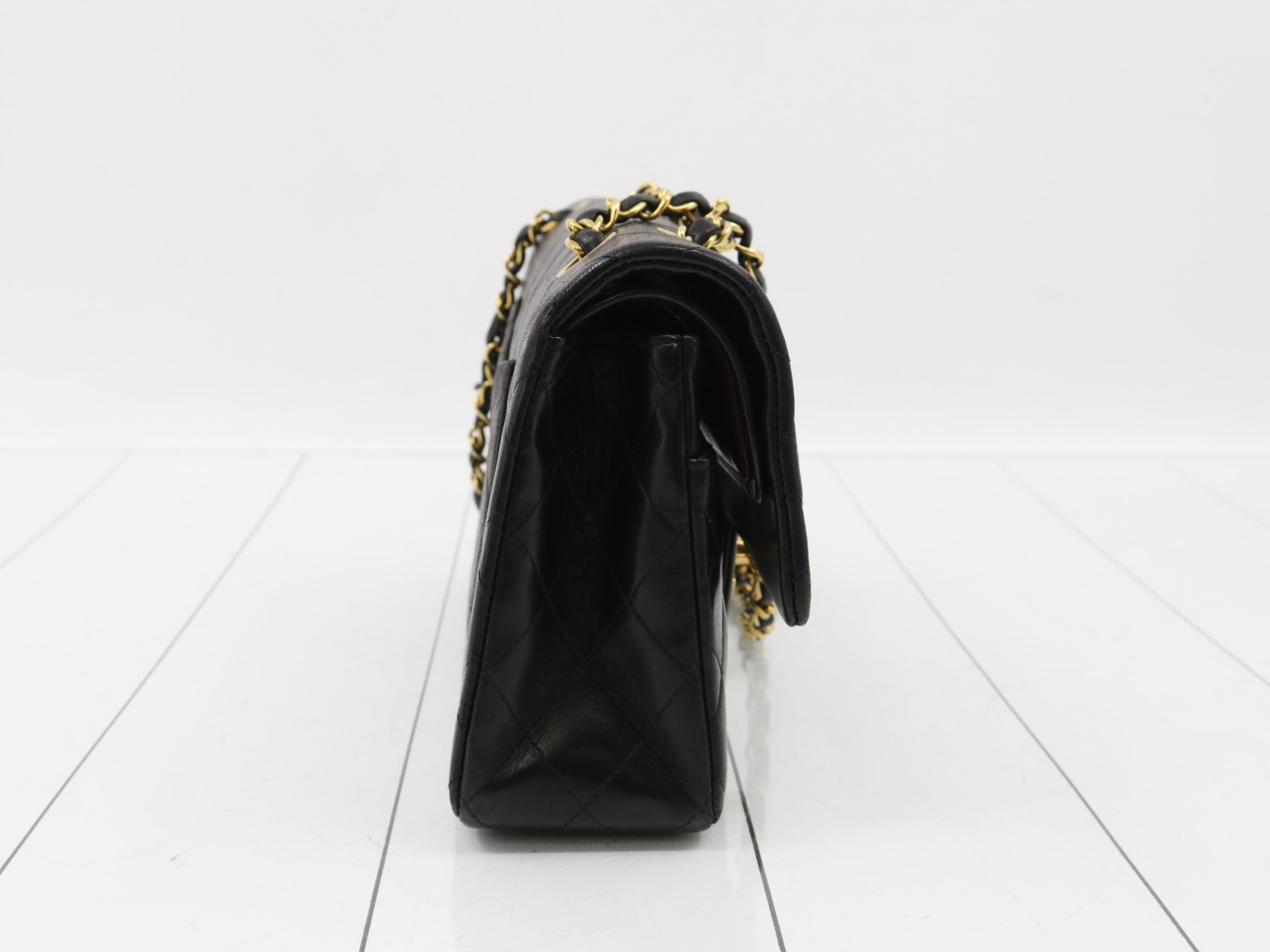 Matelassé 25 Double Flap Lambskin Chain Shoulder Bag, Series 3 — view 4