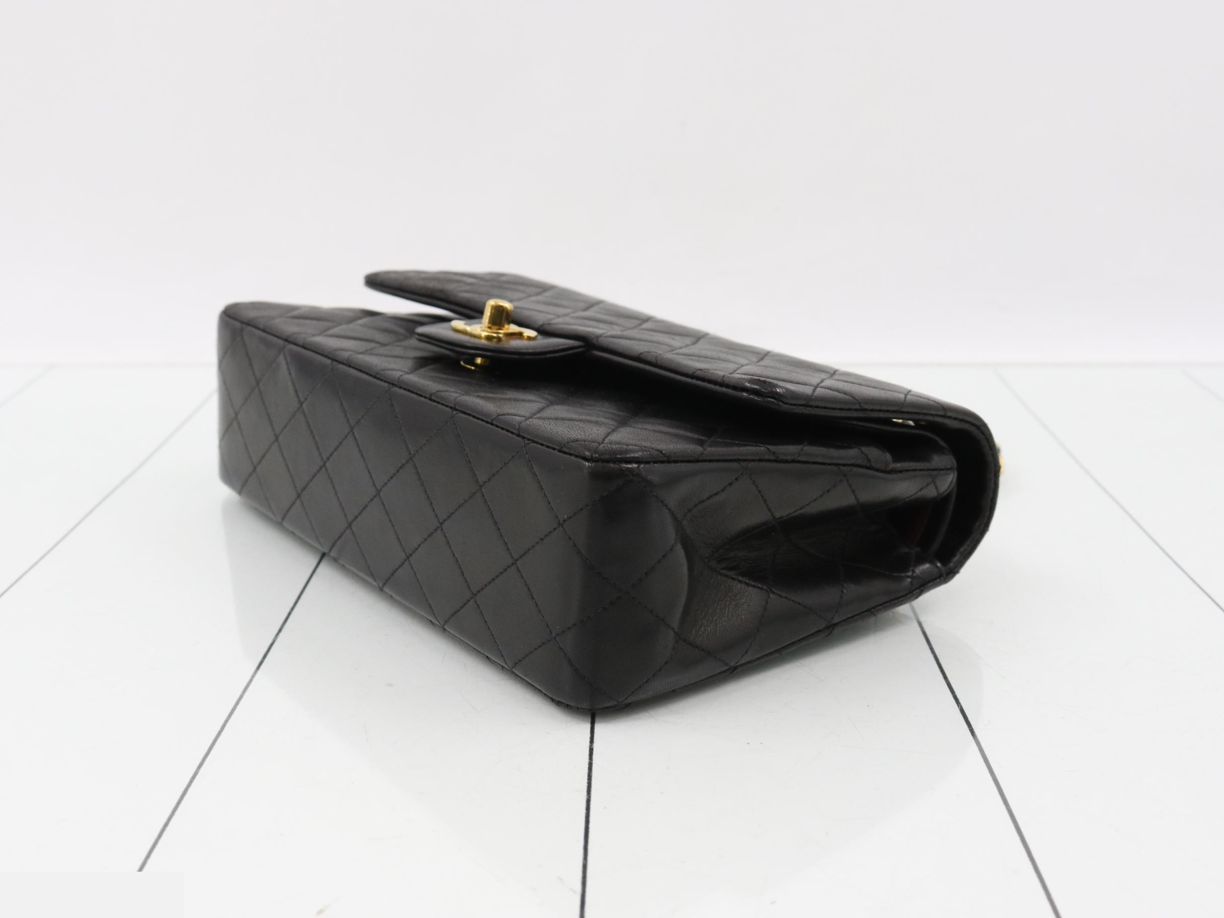 Matelassé 25 Double Flap Lambskin Chain Shoulder Bag, Series 3 — view 6