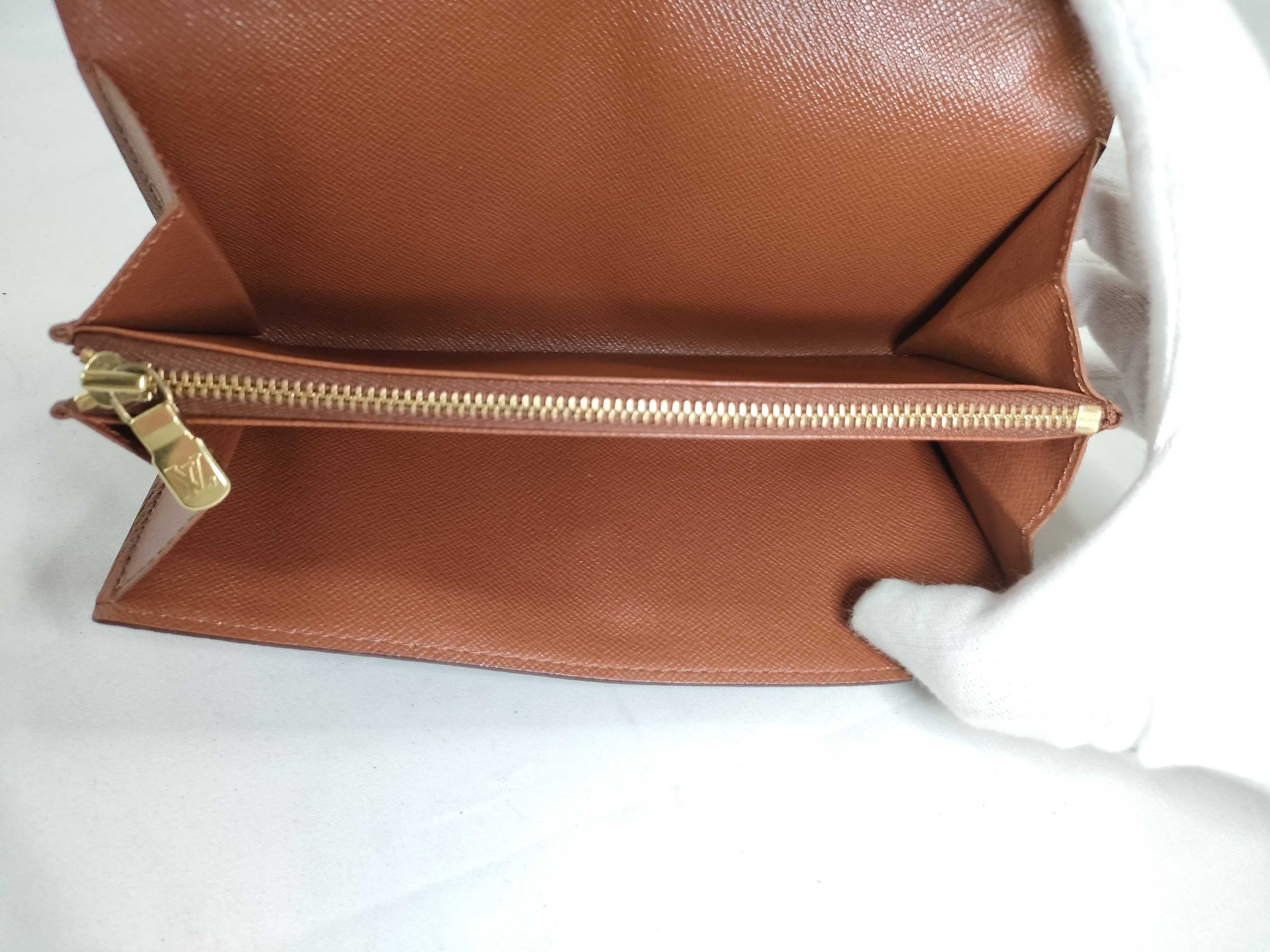 Monogram Louis Vuitton Pochette Portemonnaie Credit M61723 CA0967 Wallet — view 12