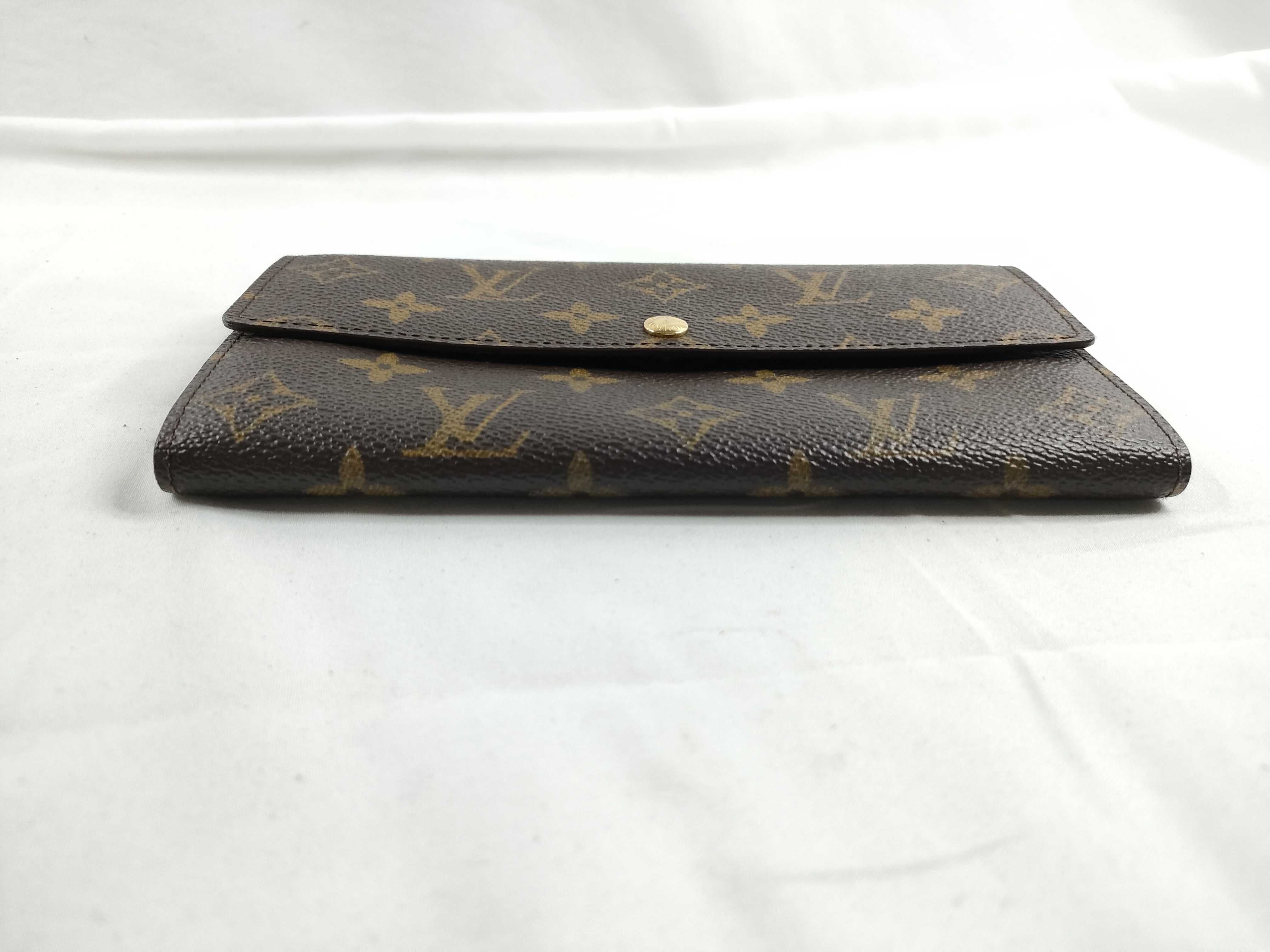 Monogram Louis Vuitton Pochette Portemonnaie Credit M61723 CA0967 Wallet — view 6