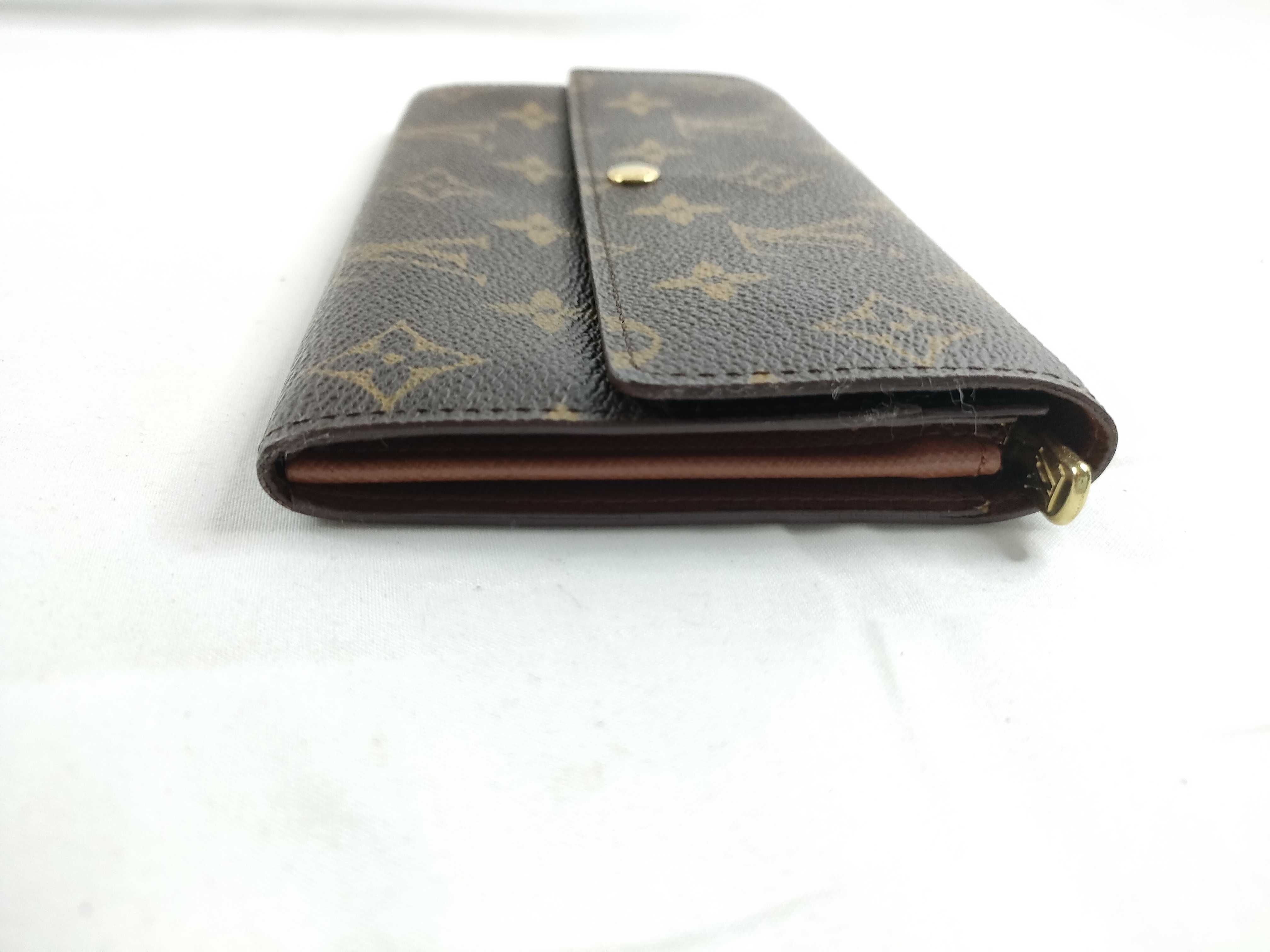 Monogram Louis Vuitton Pochette Portemonnaie Credit M61723 CA0967 Wallet — view 7