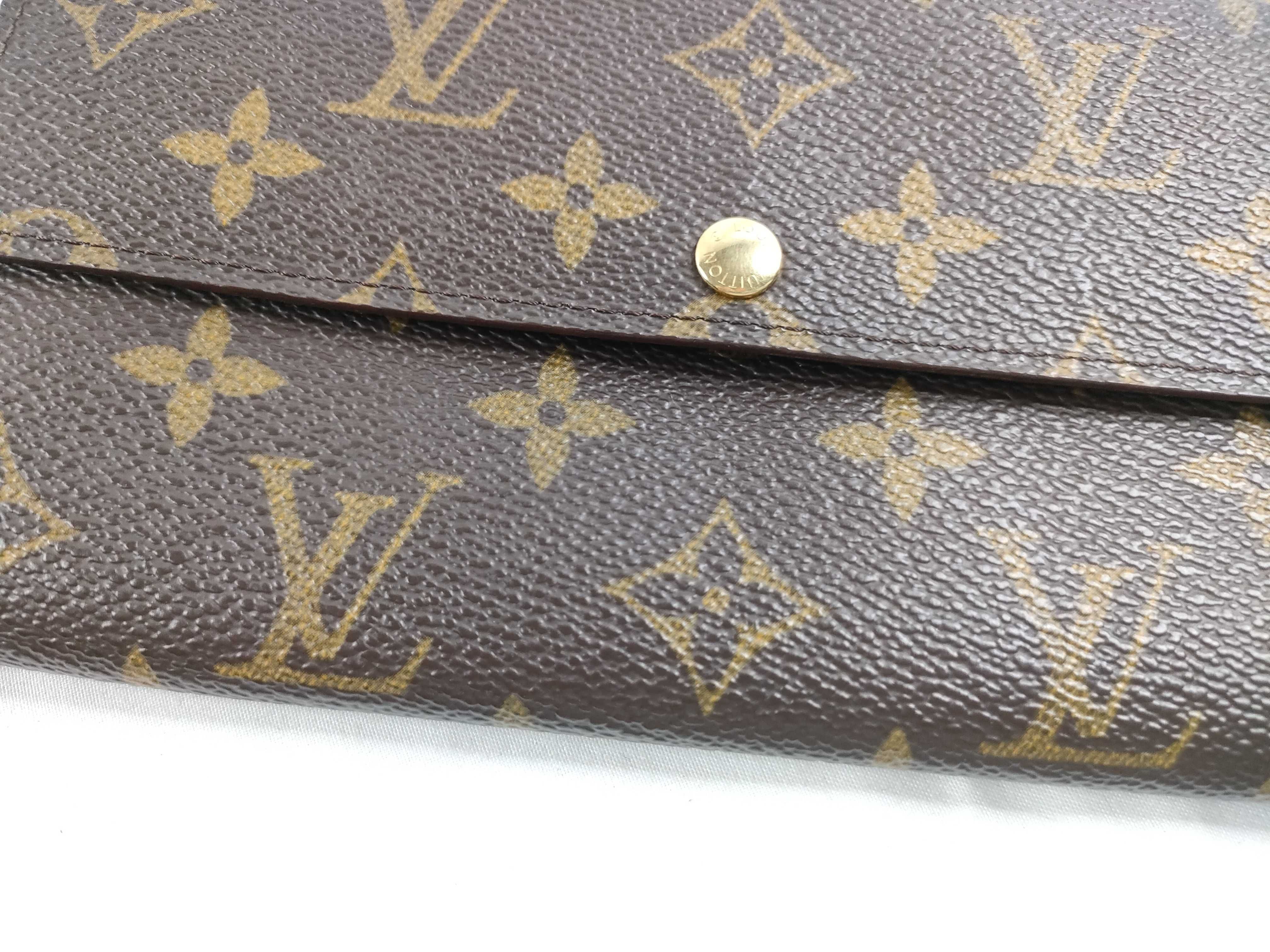 Monogram Louis Vuitton Pochette Portemonnaie Credit M61723 CA0967 Wallet — view 8