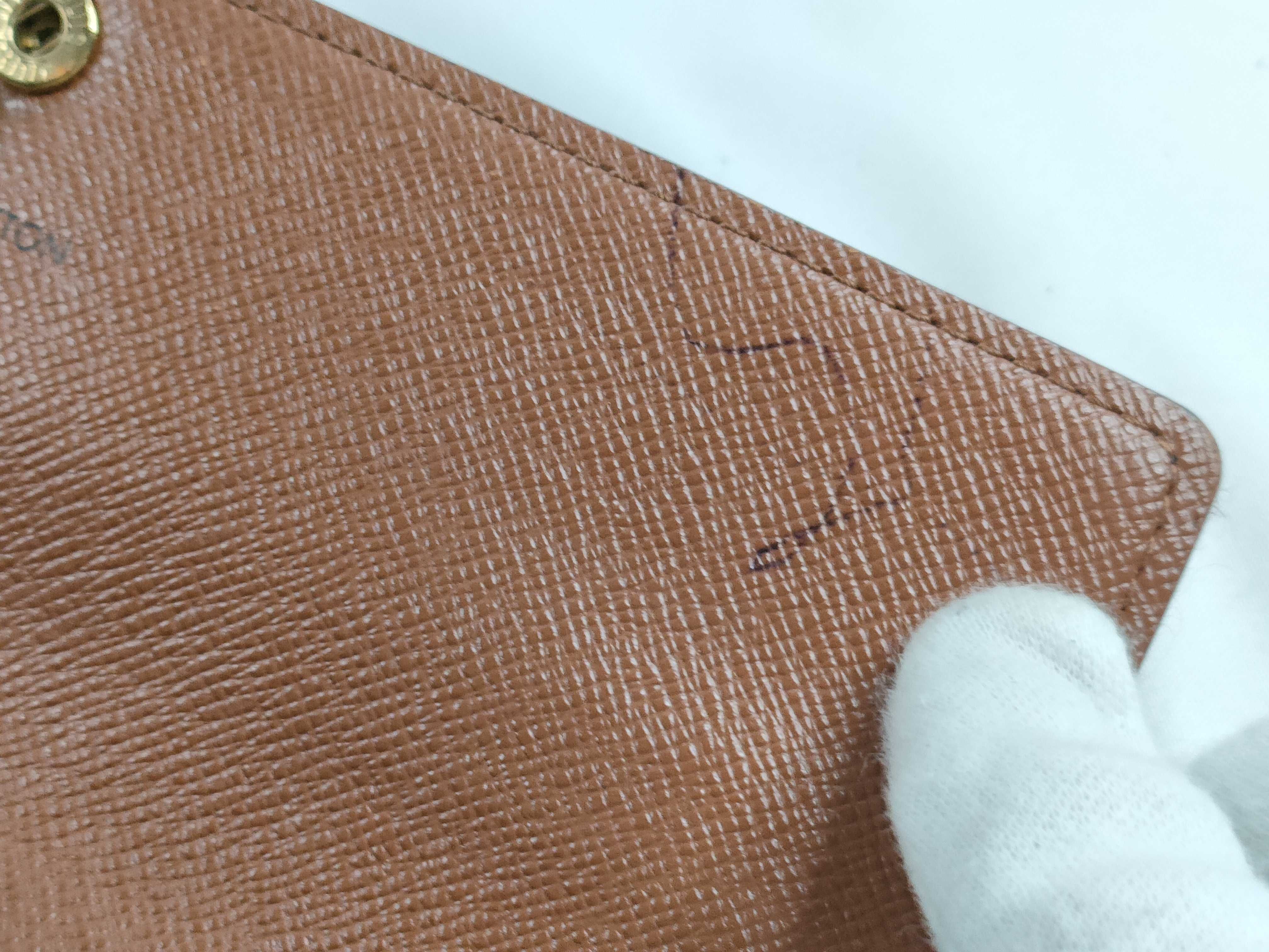 Monogram Louis Vuitton Pochette Portemonnaie Credit M61723 CA0967 Wallet — view 10