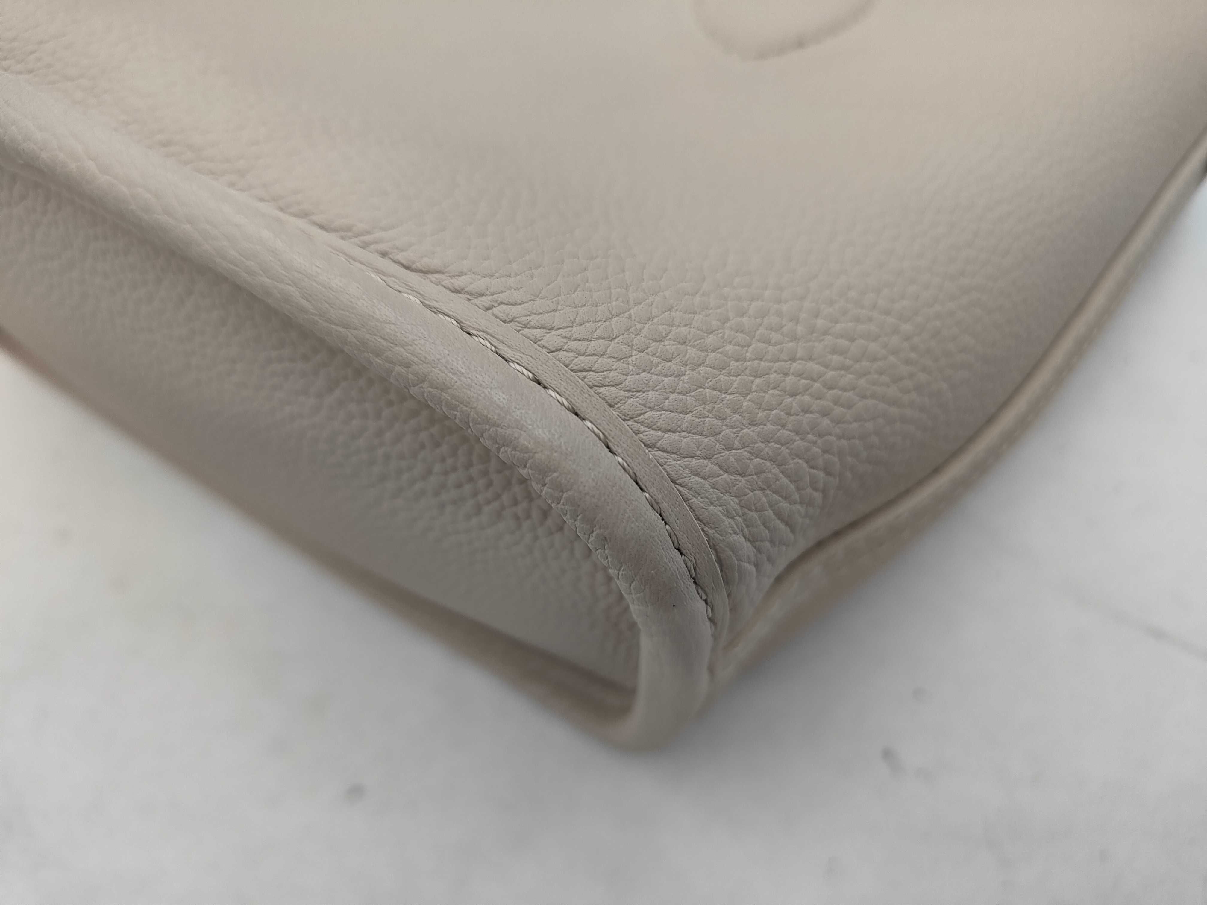 Neverfull Inside Out BB Reversible Limestone/Monogram Tote Bag M25657 (RFID verified) — view 7