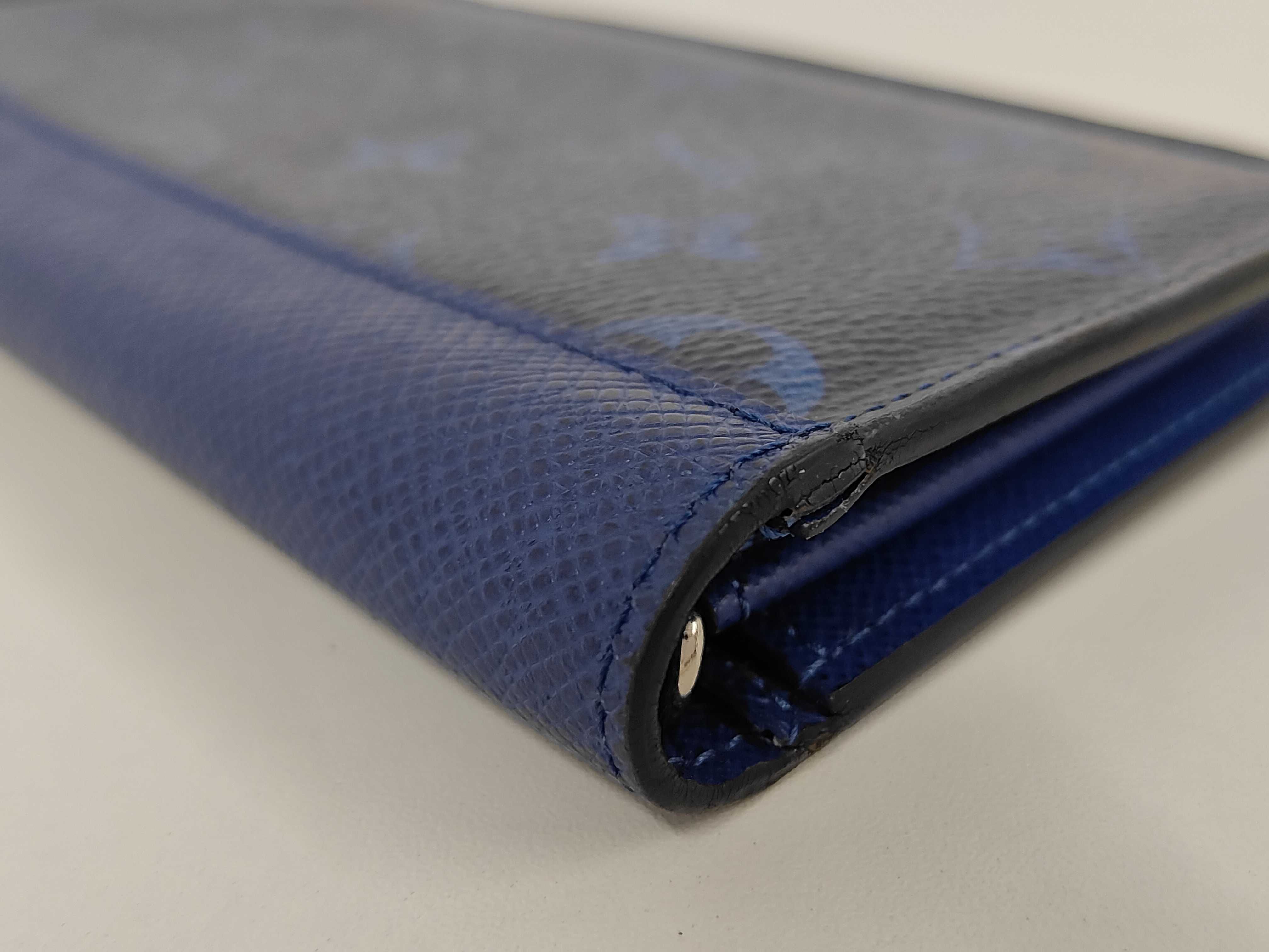 Monogram Louis Vuitton Taigarama Portefeuille Brazza Wallet — view 3