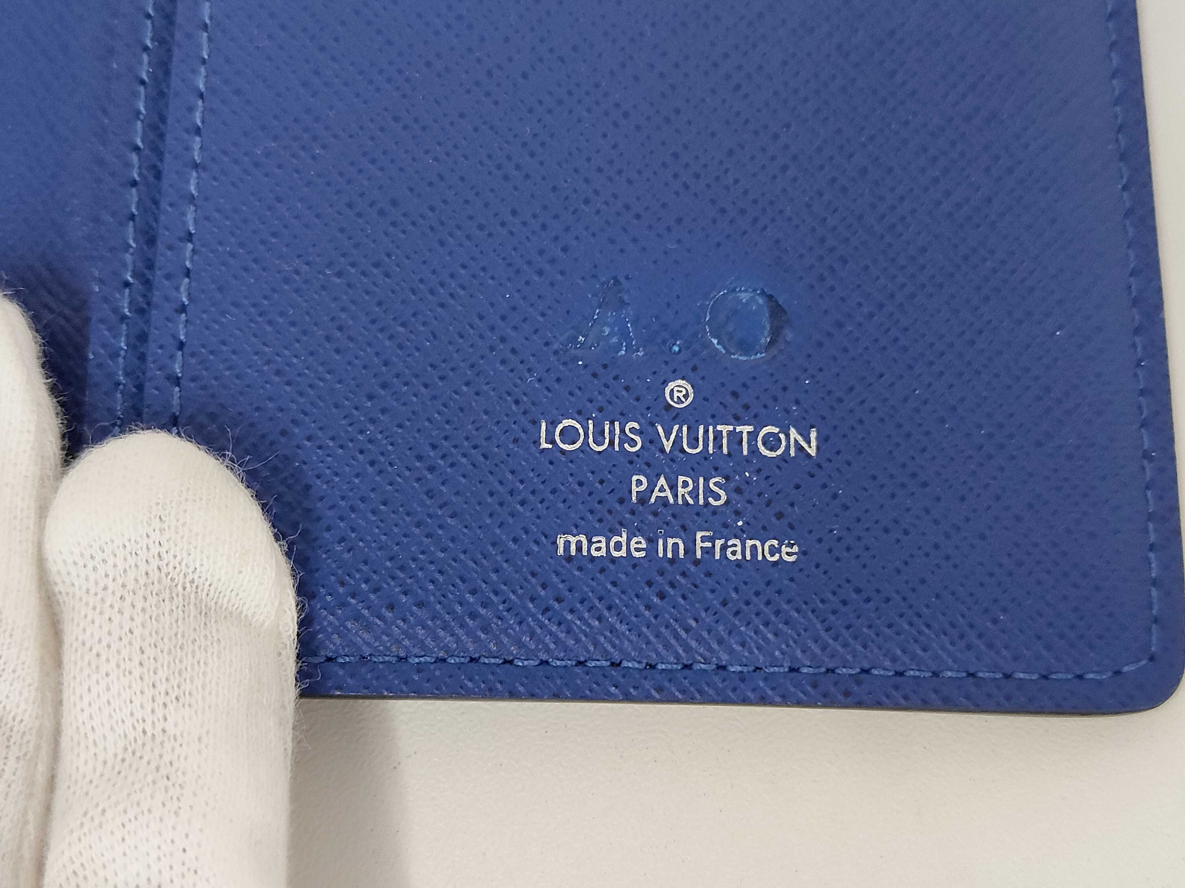 Monogram Louis Vuitton Taigarama Portefeuille Brazza Wallet — view 7