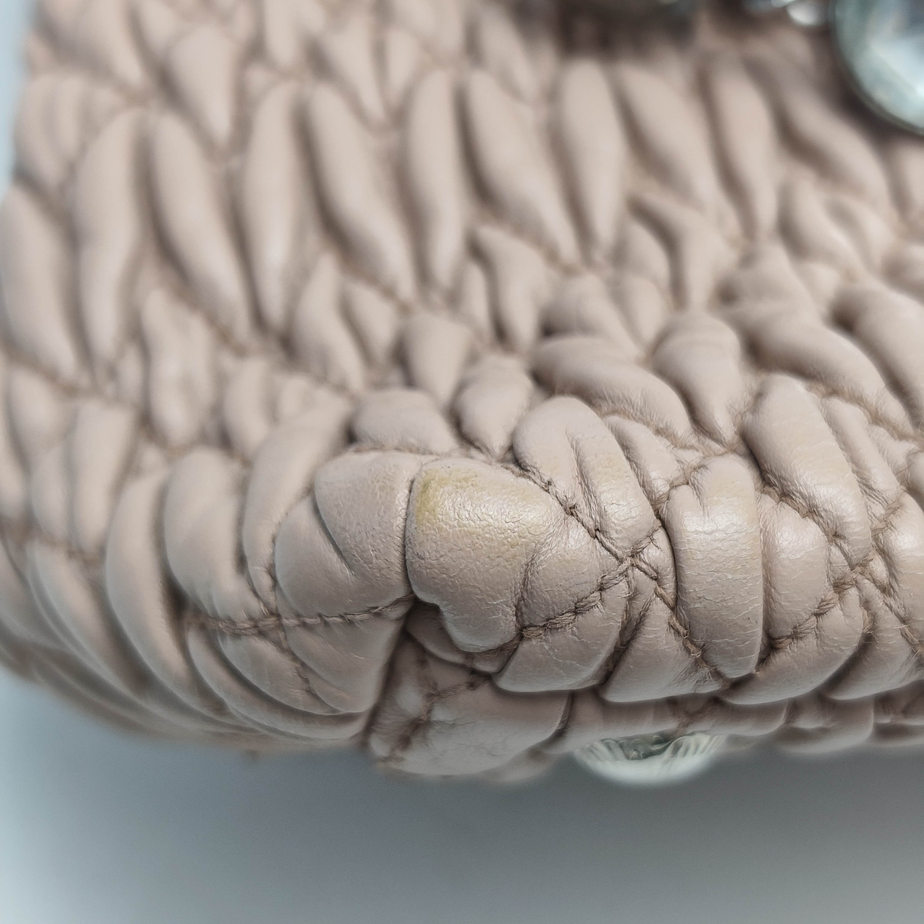 【*Shipped from: China*】Miu Miu Crystal Leather Shoulder Bag — view 10
