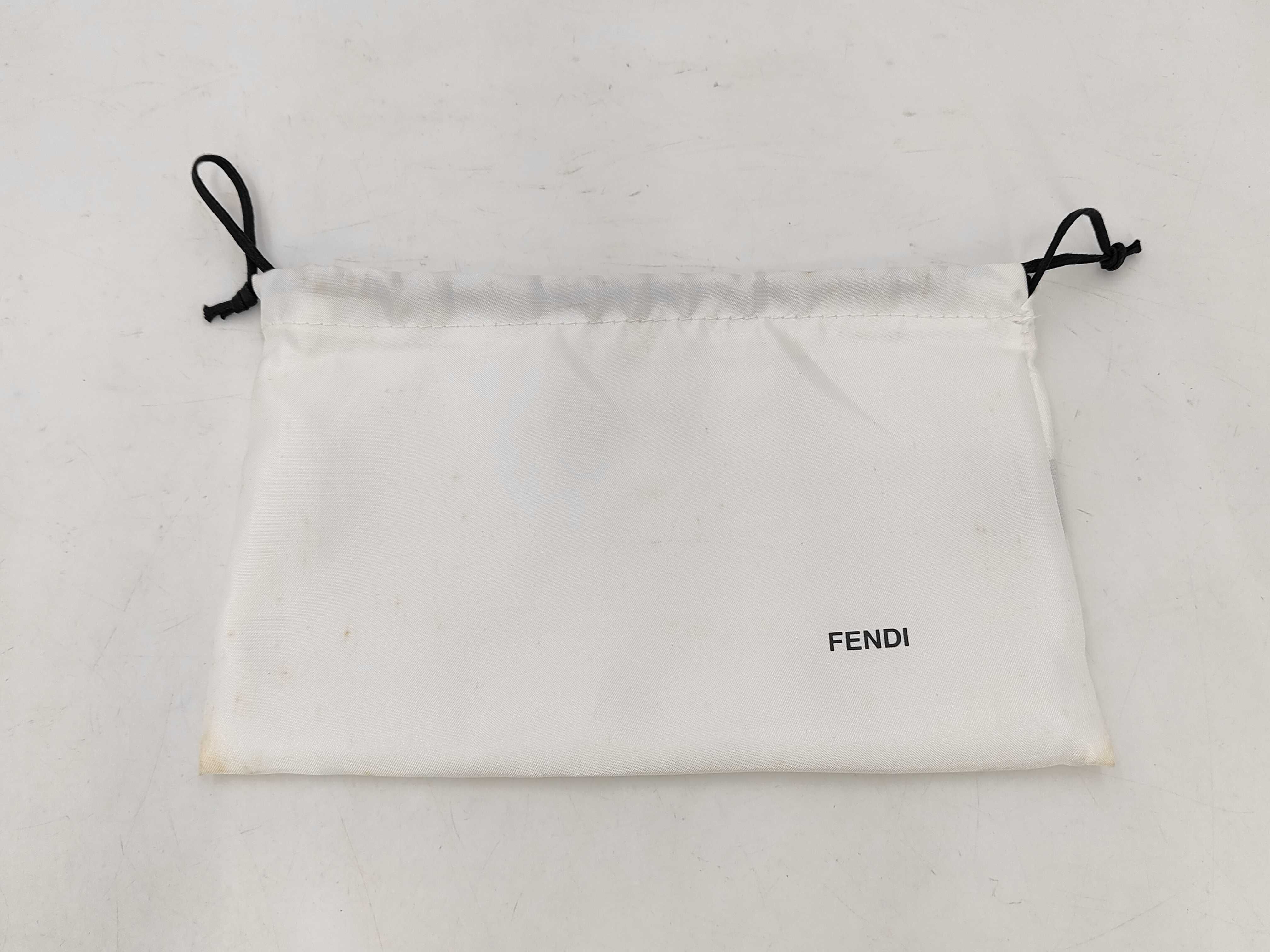 Zucca pattern Fendi Zucca long wallet canvas black wallet — view 13