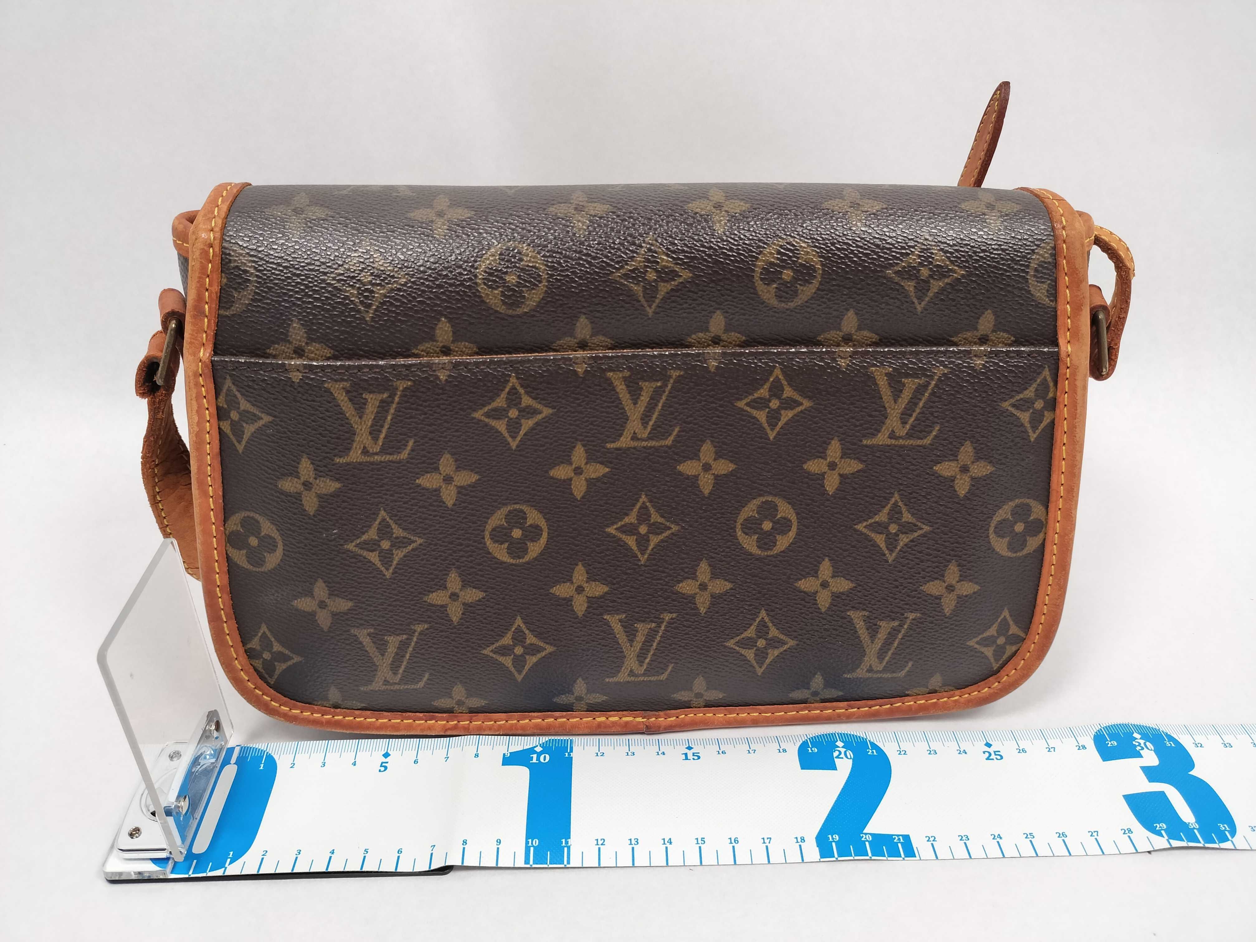 Monogram 【03】 Louis Vuitton Monogram Sologne Crossbody Shoulder Bag (Brown) — view 2