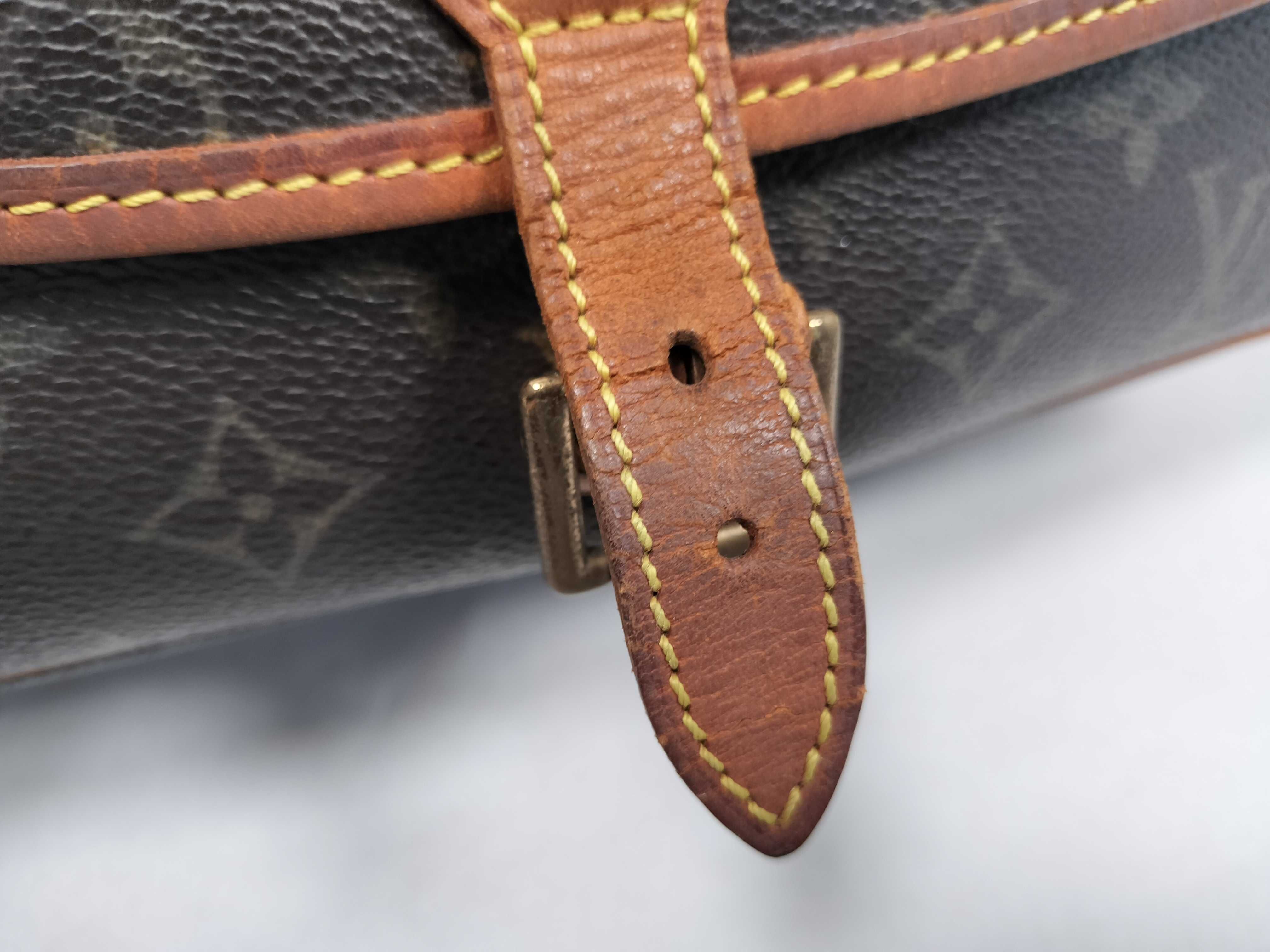 Monogram 【03】 Louis Vuitton Monogram Sologne Crossbody Shoulder Bag (Brown) — view 15