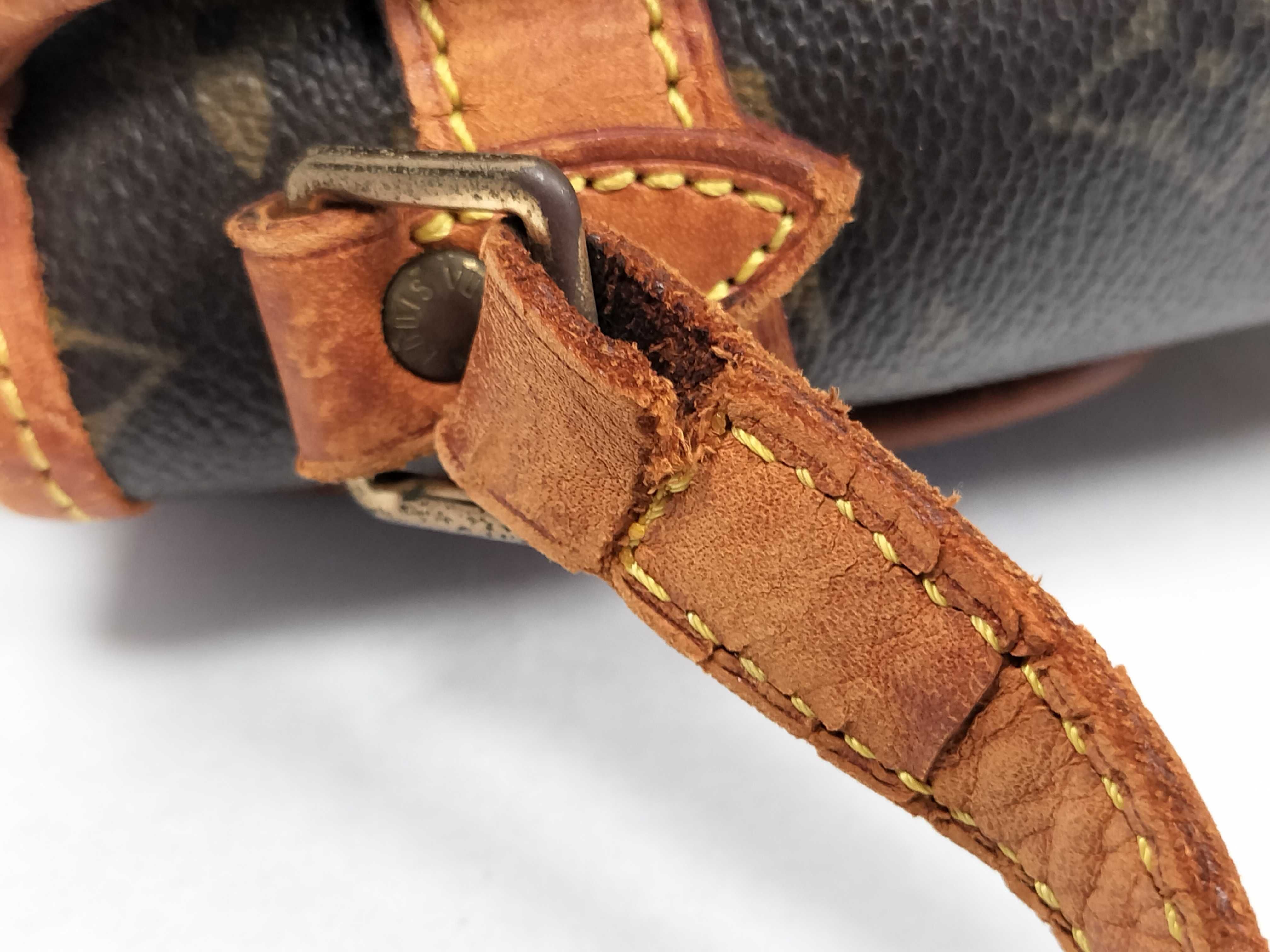 Monogram 【03】 Louis Vuitton Monogram Sologne Crossbody Shoulder Bag (Brown) — view 5