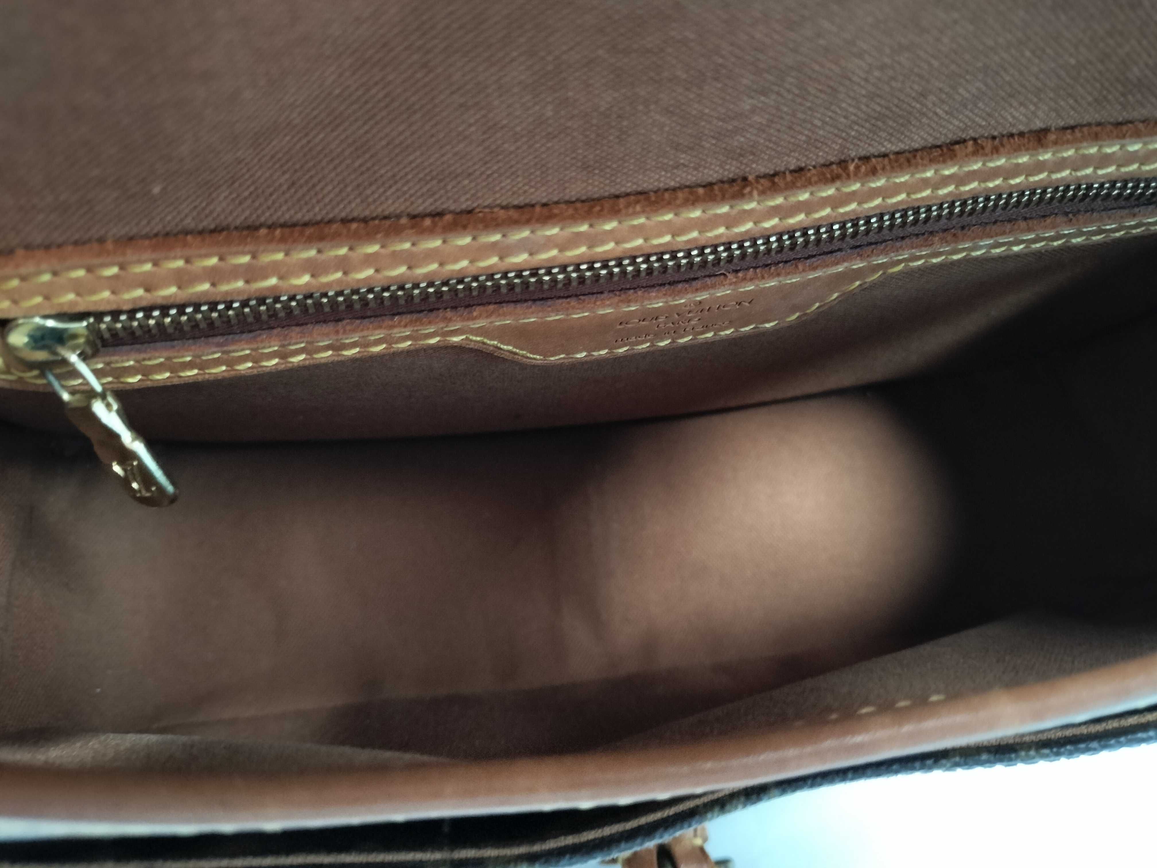 Monogram 【03】 Louis Vuitton Monogram Sologne Crossbody Shoulder Bag (Brown) — view 10