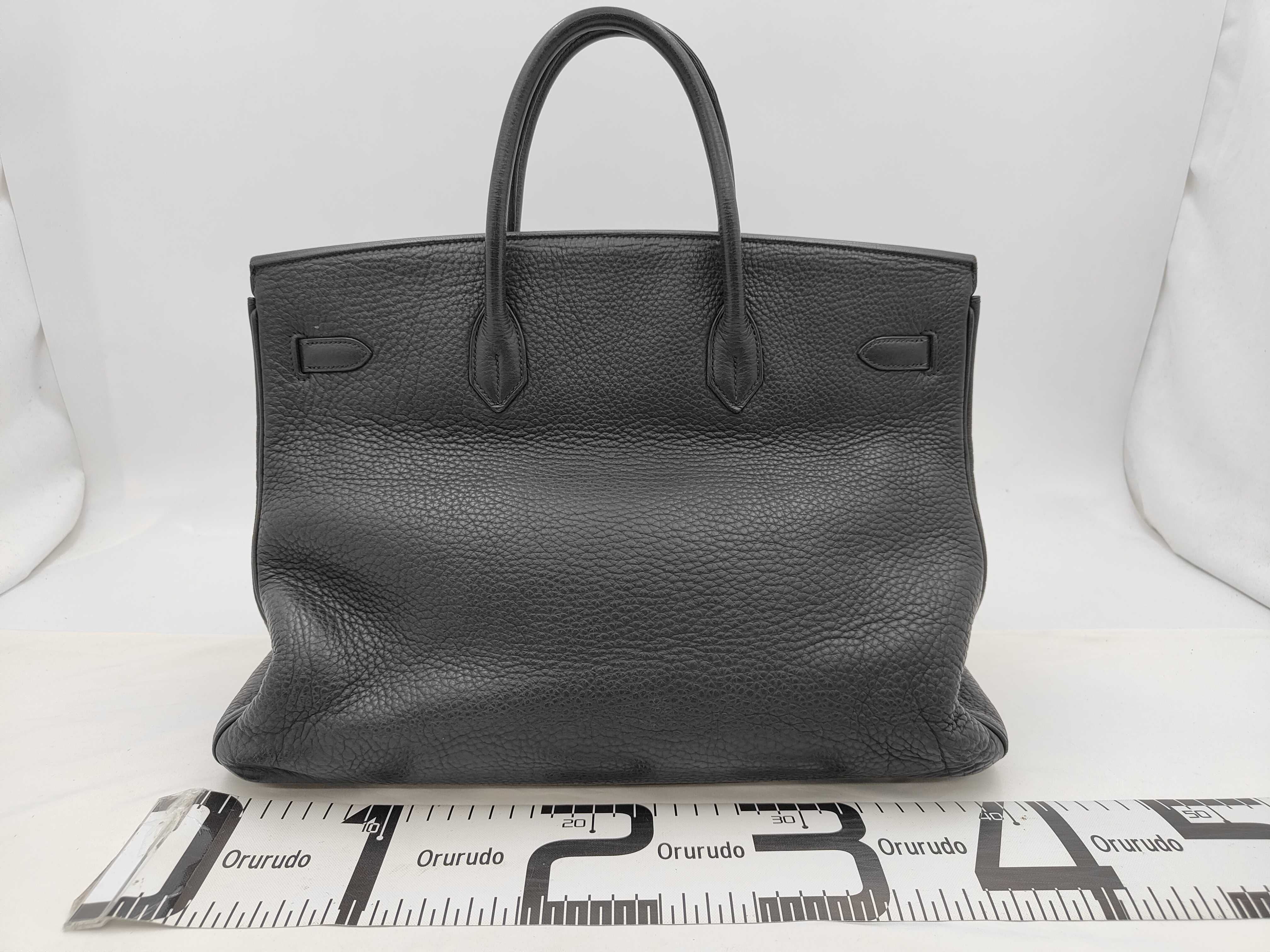 Birkin 40 Fjord Black SV ?G Handbag — view 2
