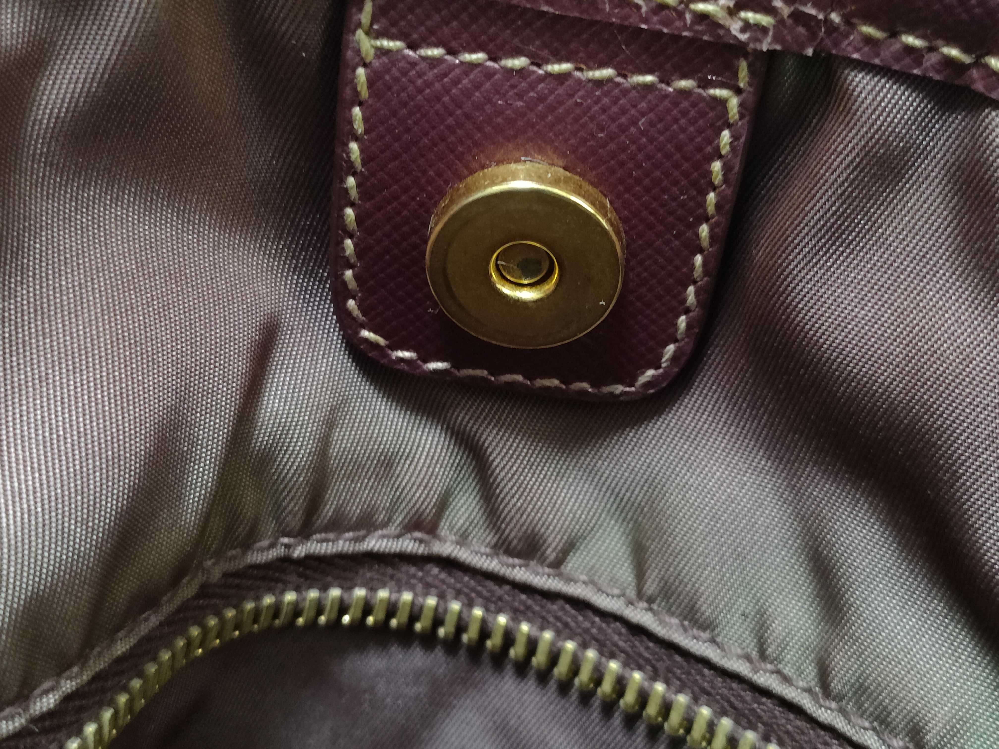 Nylon Tote Bag, Khaki — view 15