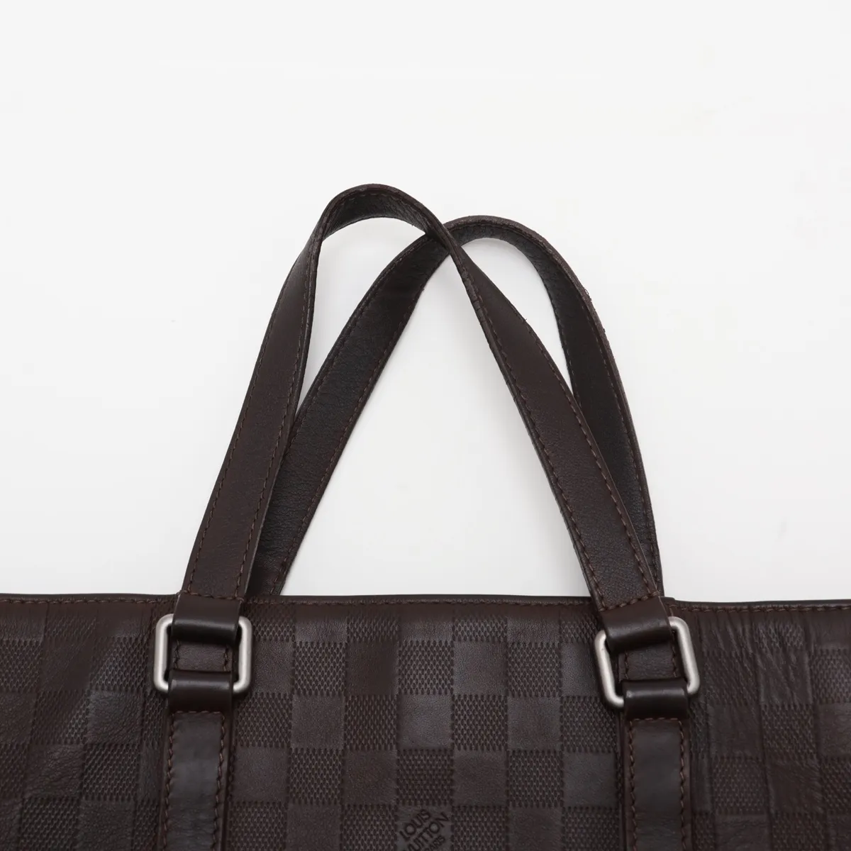Damier Infini Tadao PM N41270 CA2173 Brown — view 6