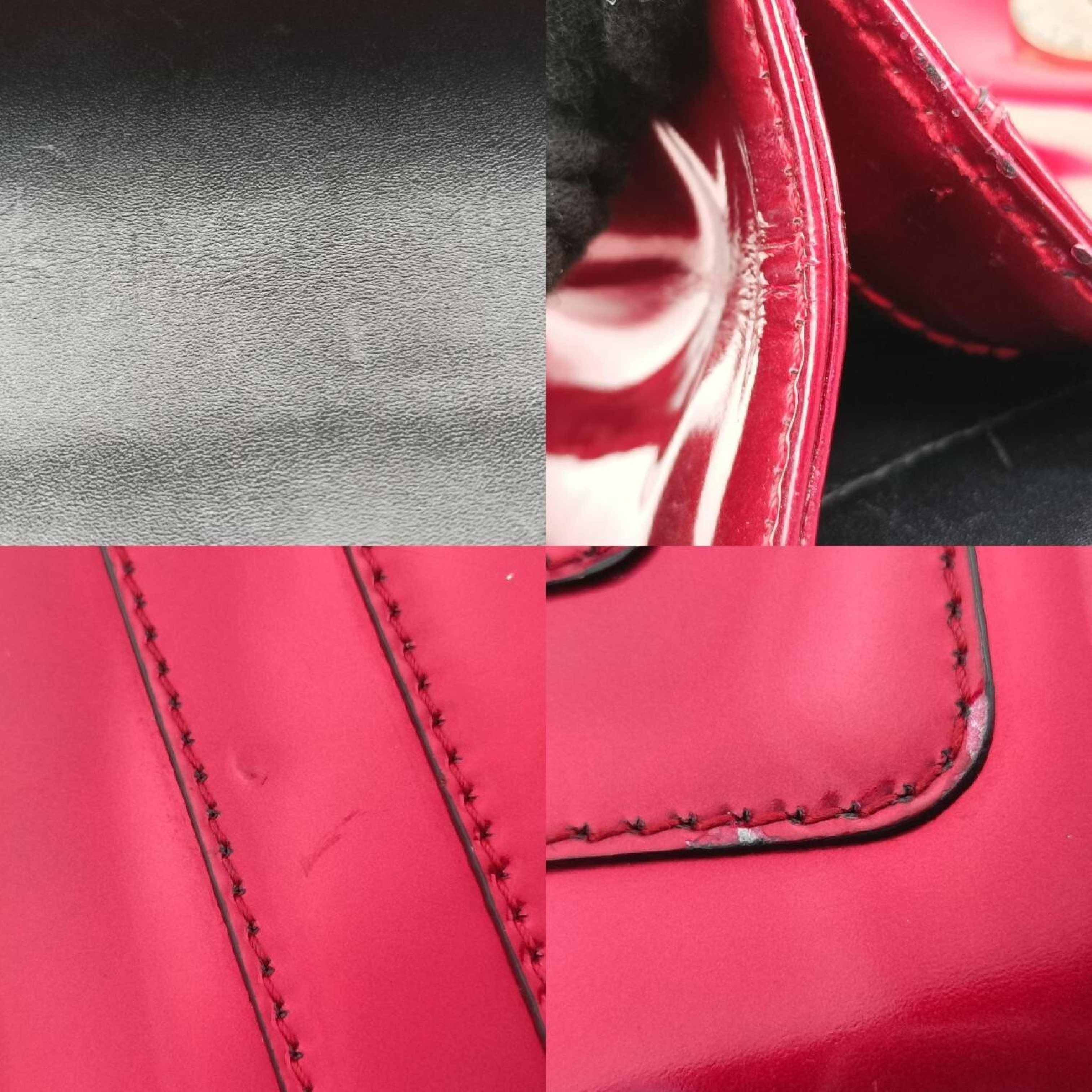 Serpenti Forever Red Leather Shoulder Bag FK-L17-282174 — view 10