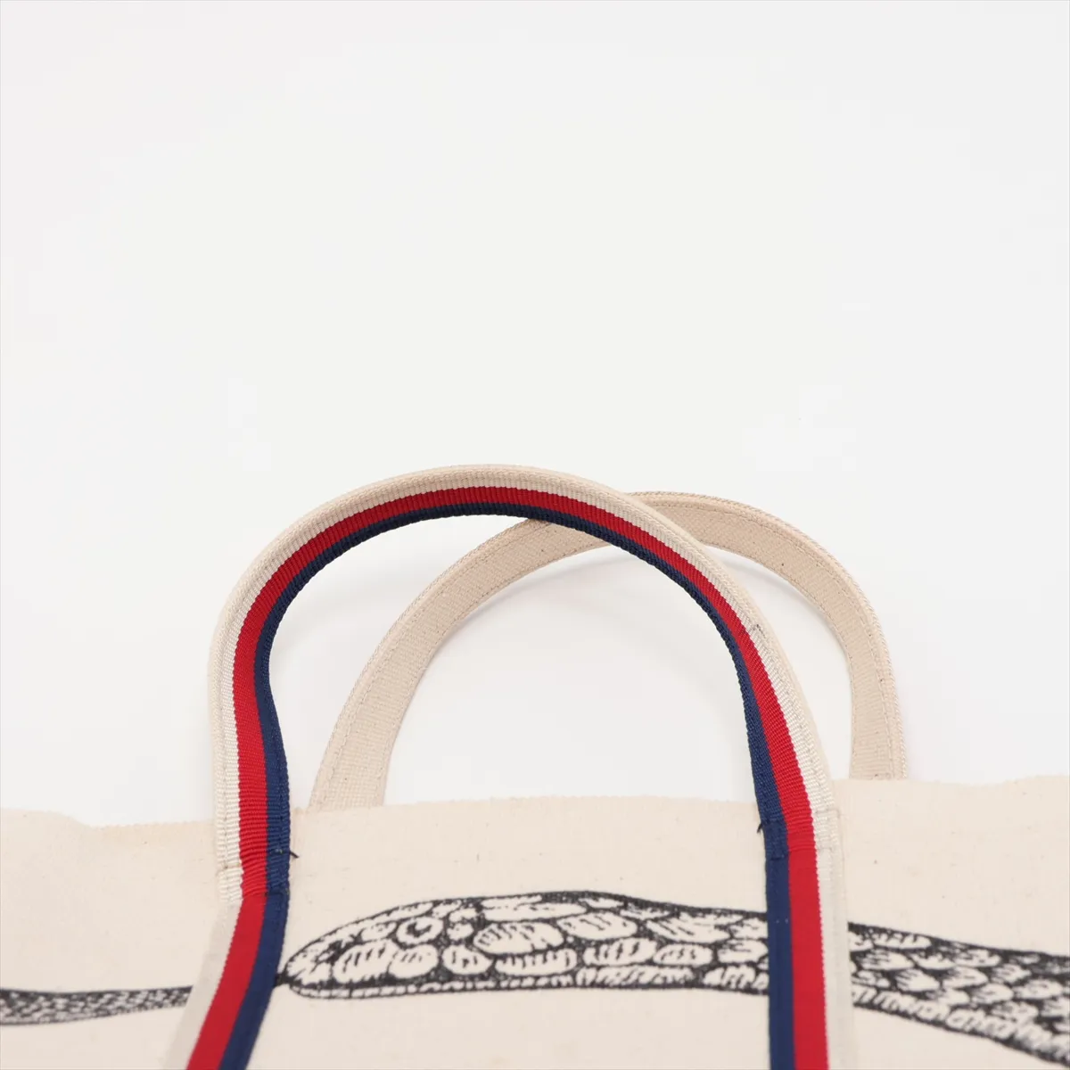 Logo 484690 Canvas Tote Bag Beige — view 6