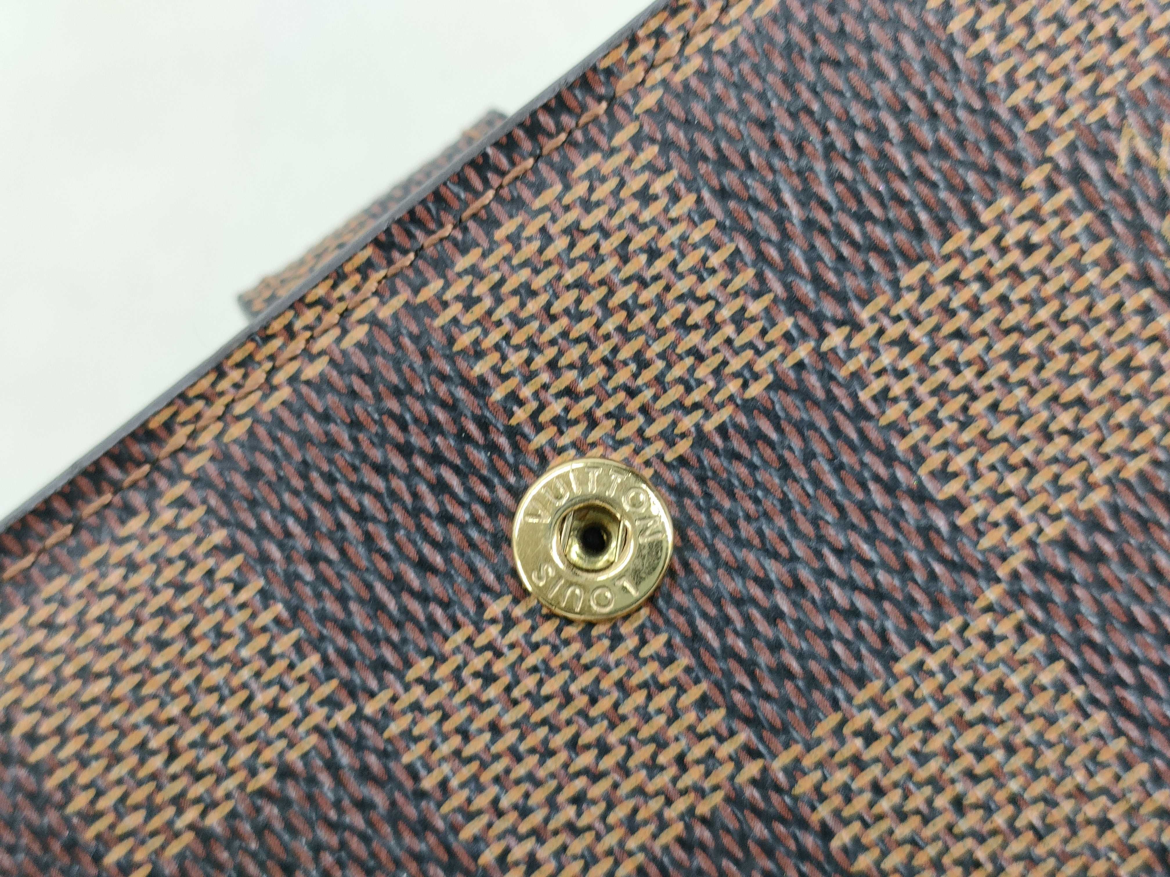 Damier Agenda PM R20700 Damier Ebene CA4115 Notebook Cover Wallet — view 15
