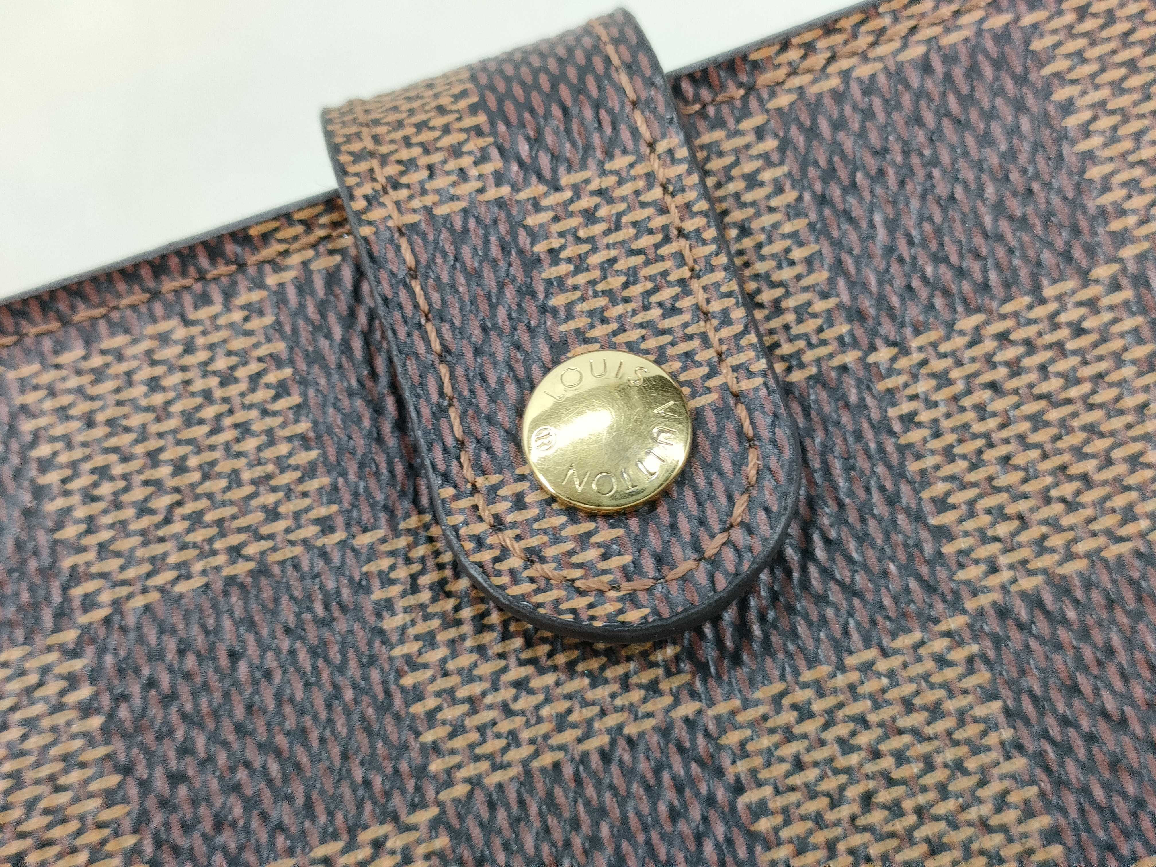 Damier Agenda PM R20700 Damier Ebene CA4115 Notebook Cover Wallet — view 7