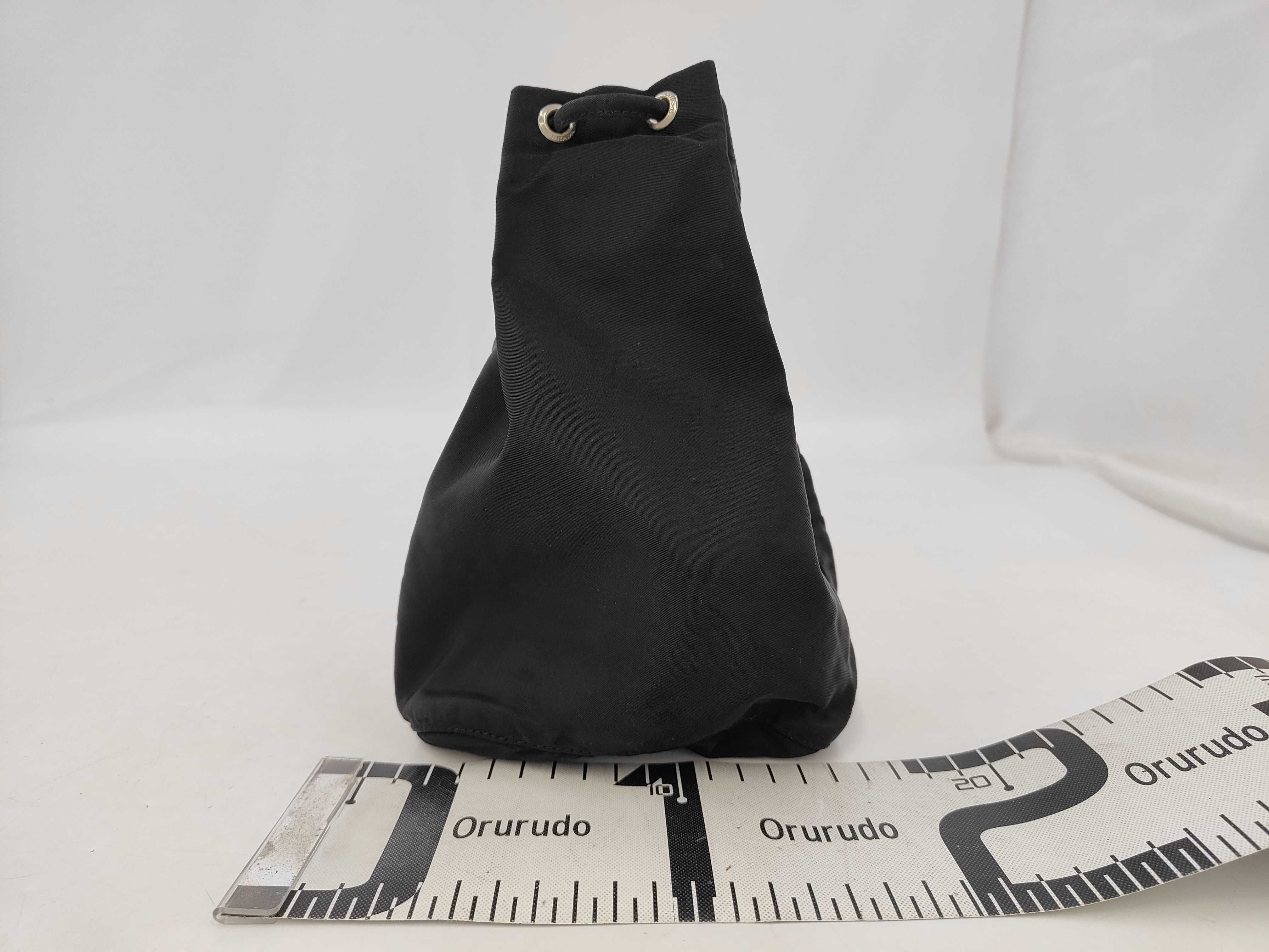 Nylon Pouch, Black Nylon Pouch — view 2
