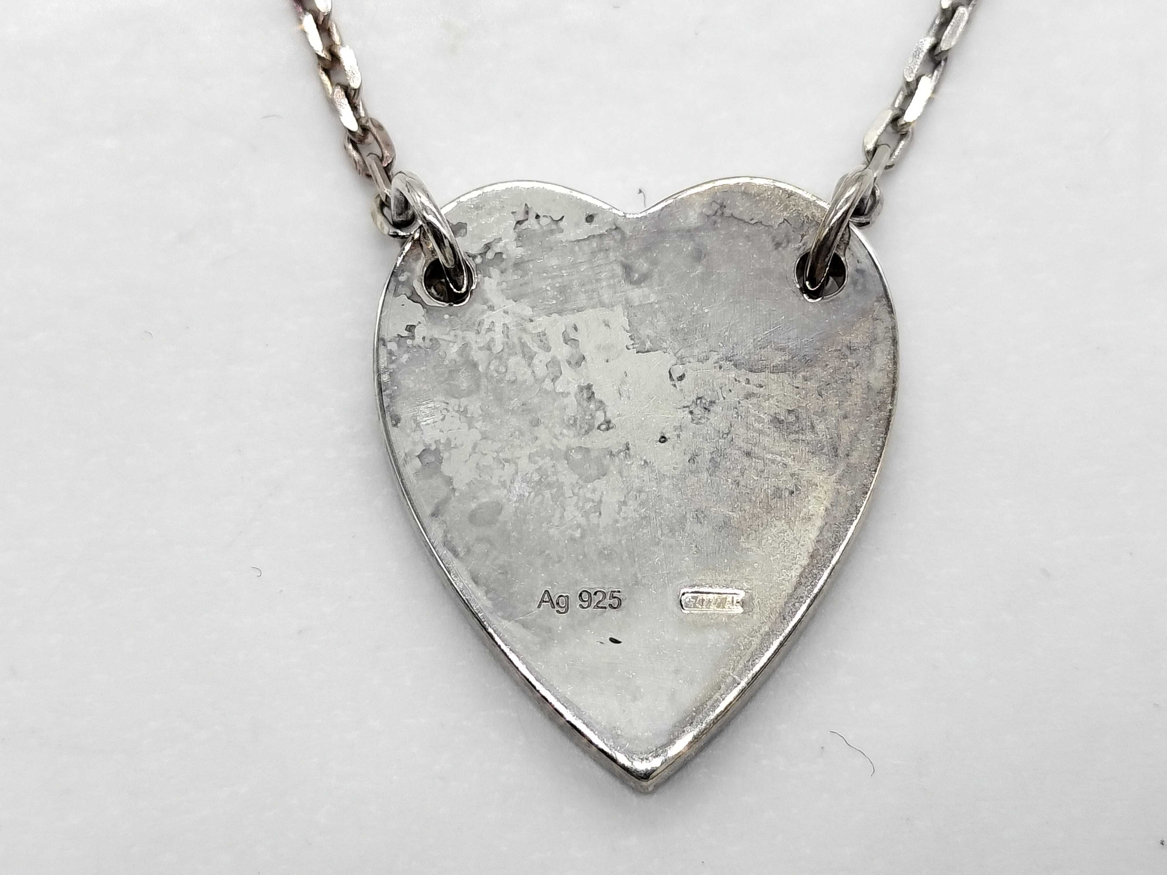 Heart Pendant SV925 7.9g Necklace — view 5