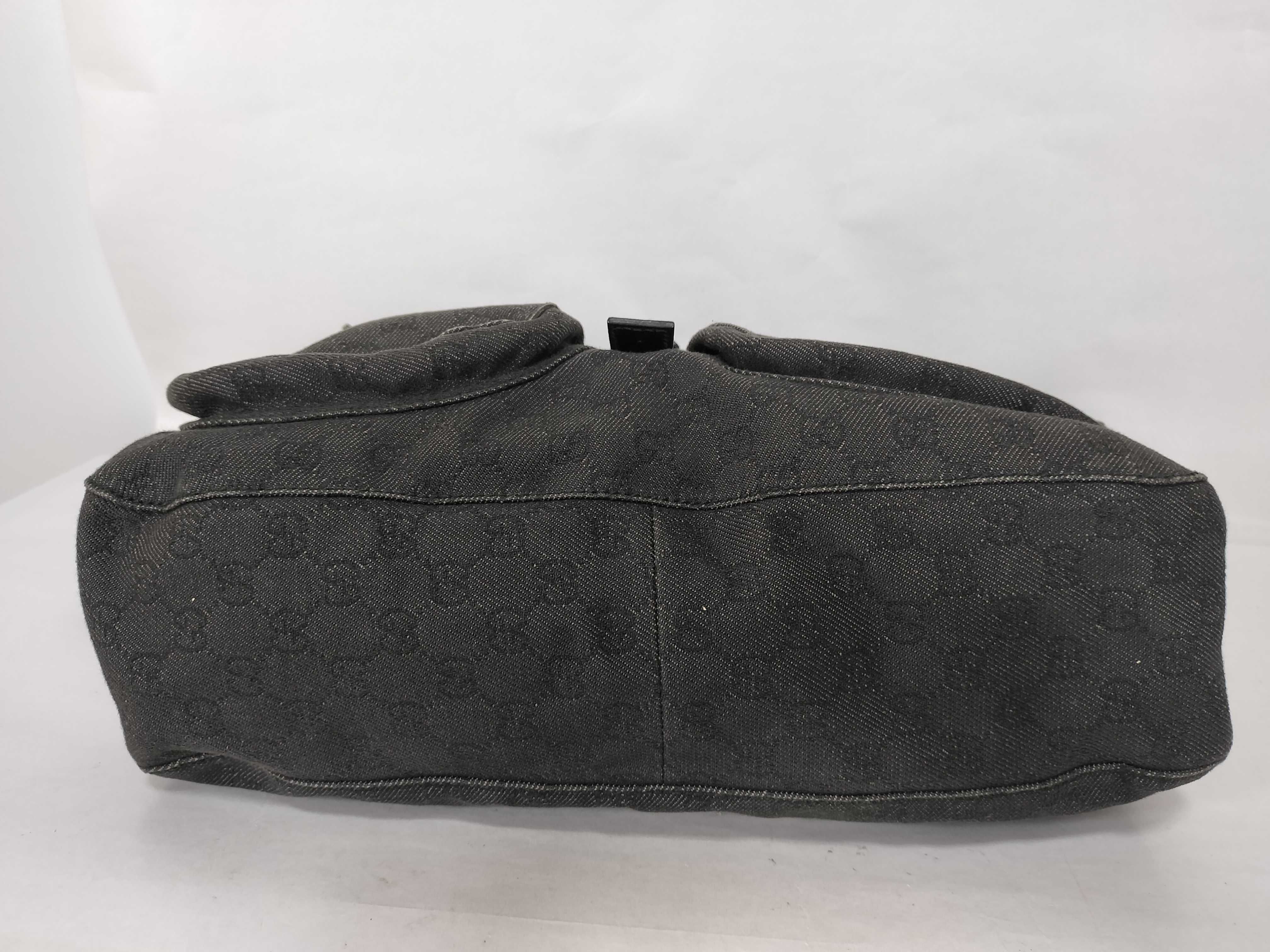GG Gucci Denim Shoulder Bag — view 7
