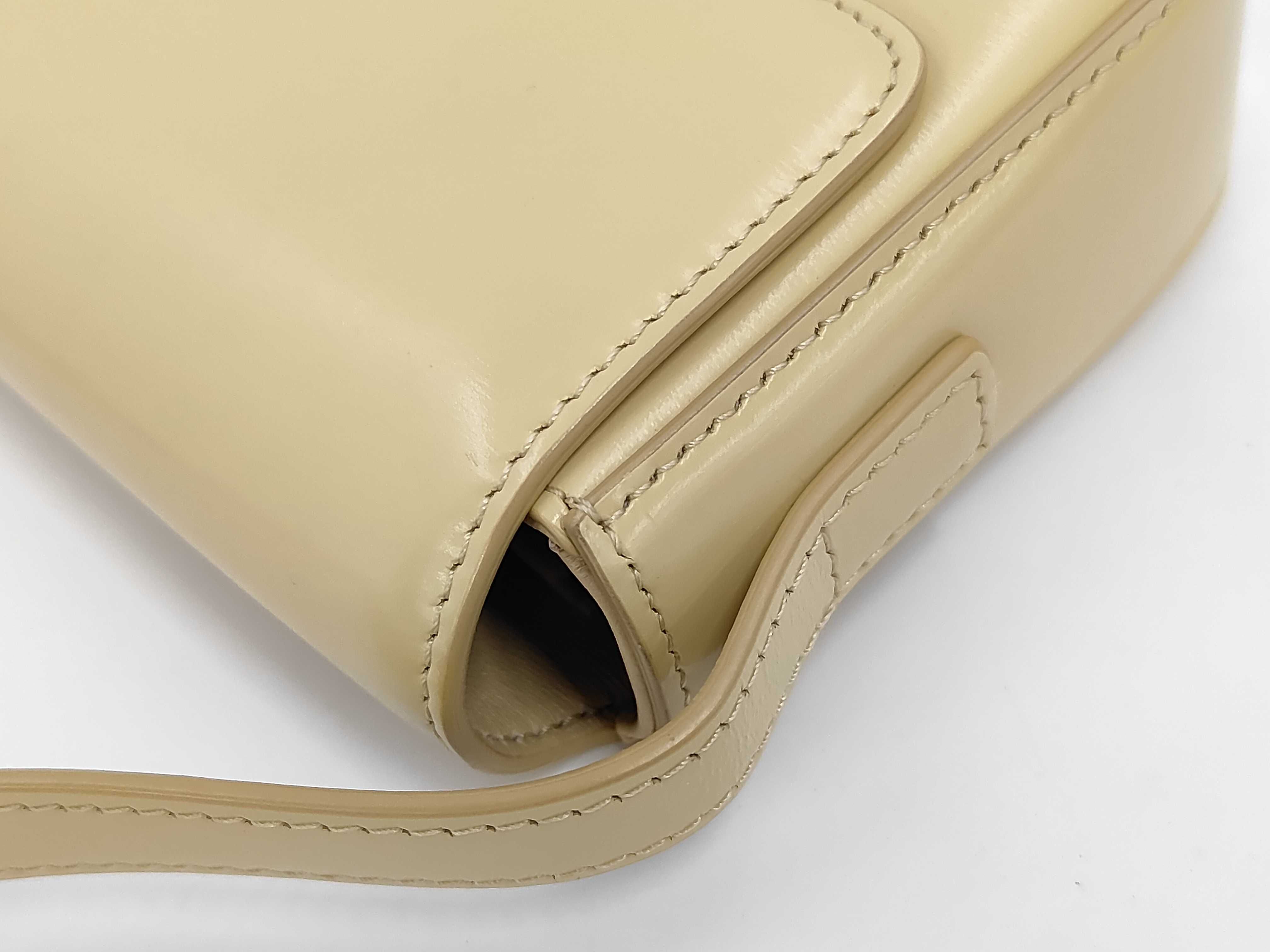 Triomphe Yellow Shoulder Bag — view 5