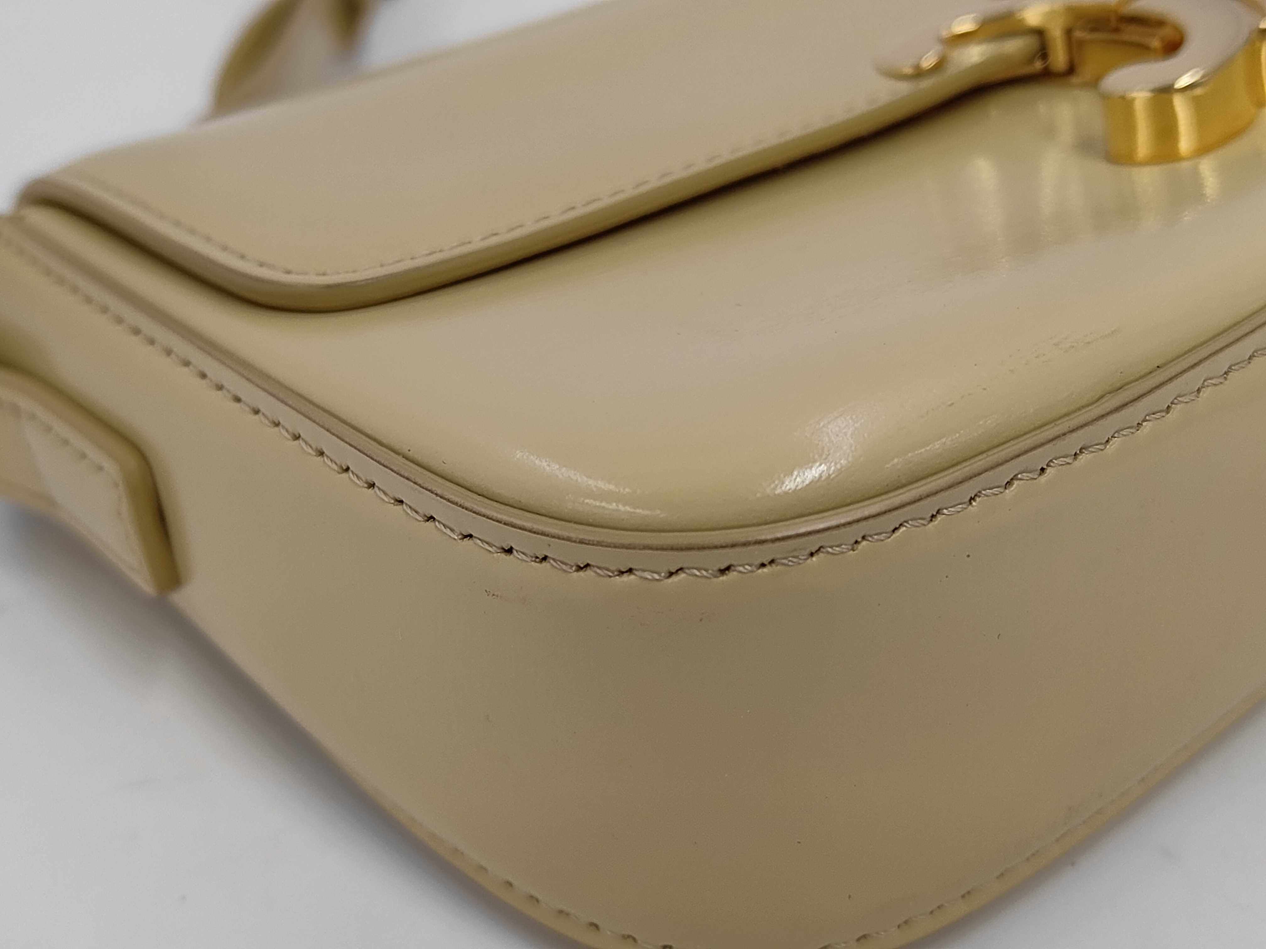 Triomphe Yellow Shoulder Bag — view 6