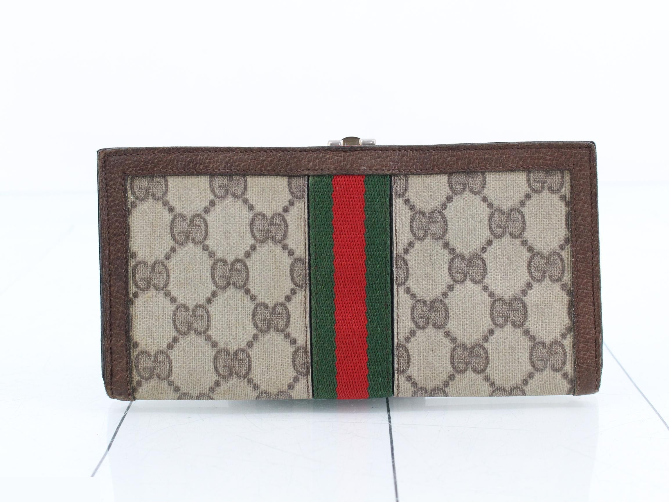 GG Supreme Billfold, Sherry Line — view 2