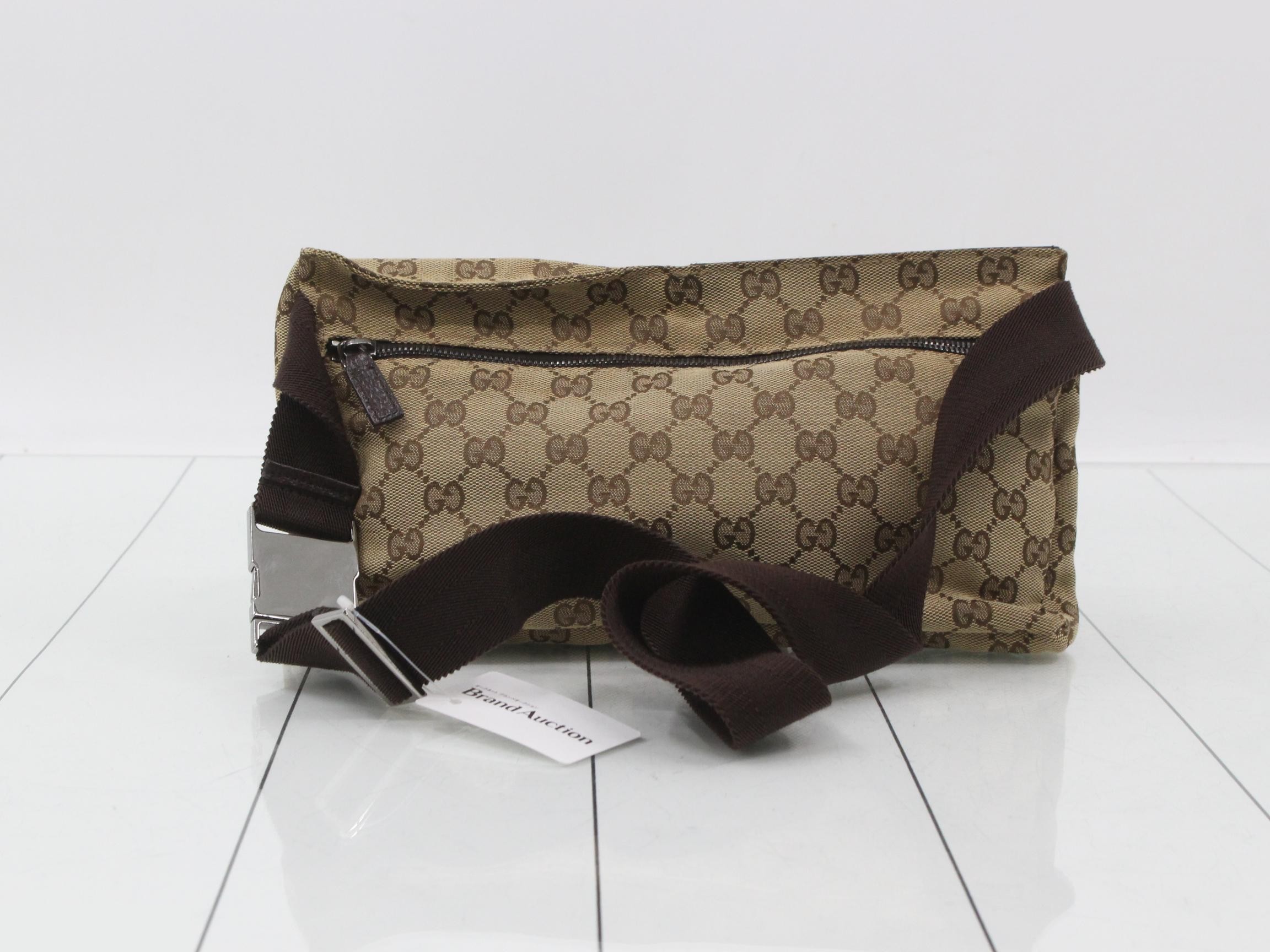GG Canvas (Bag) - Waist Bag - Brown — view 2