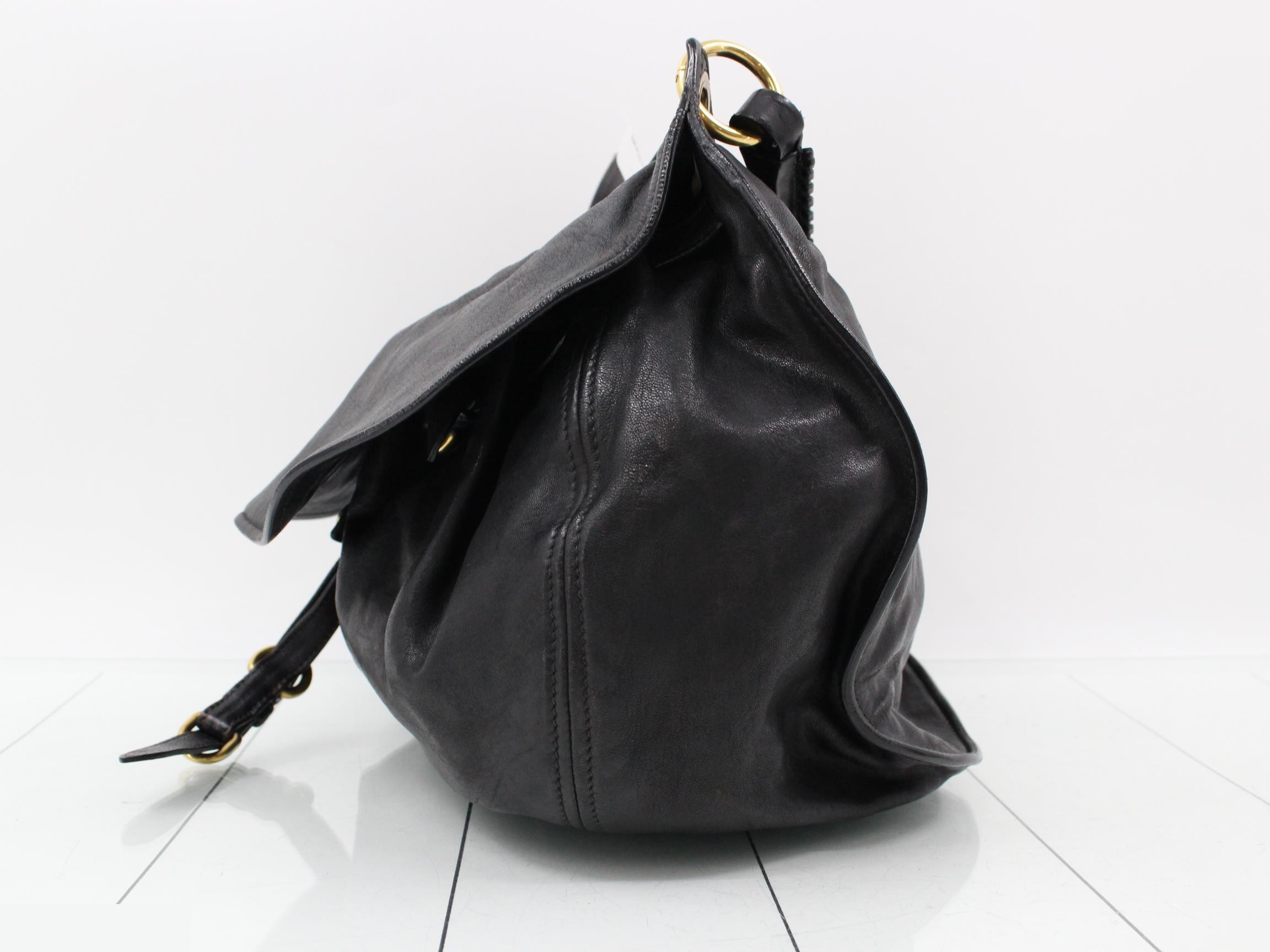 Rendezvous Archive Leather Runway One-Shoulder Bag — view 3