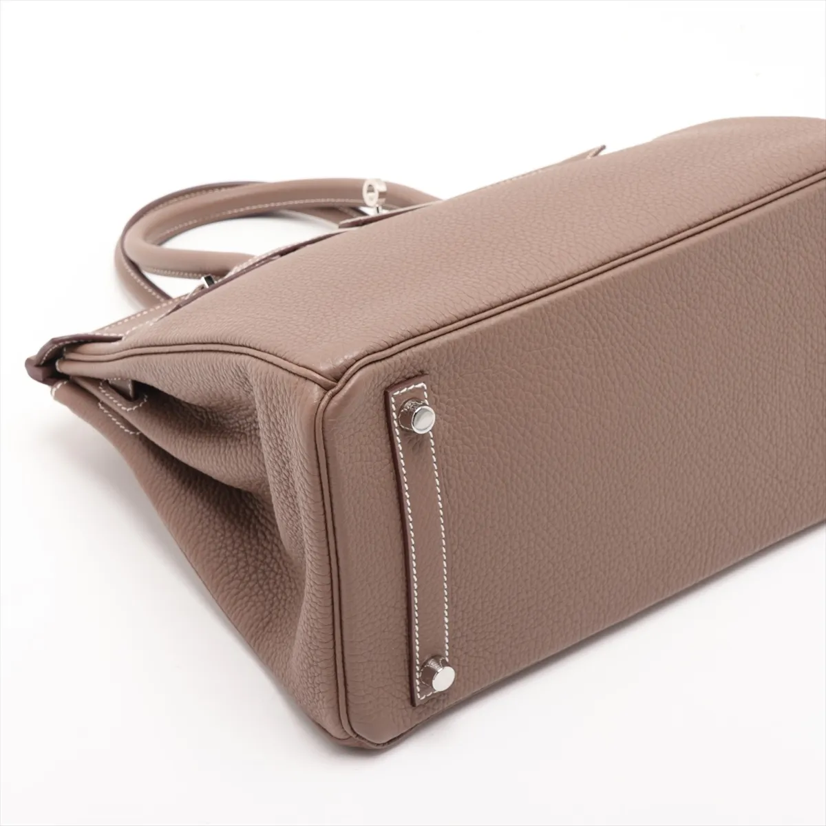 [Individually packaged] Hermes Birkin 30 Letournée Togo Etoupe Silver Hardware U: 2022 — view 4