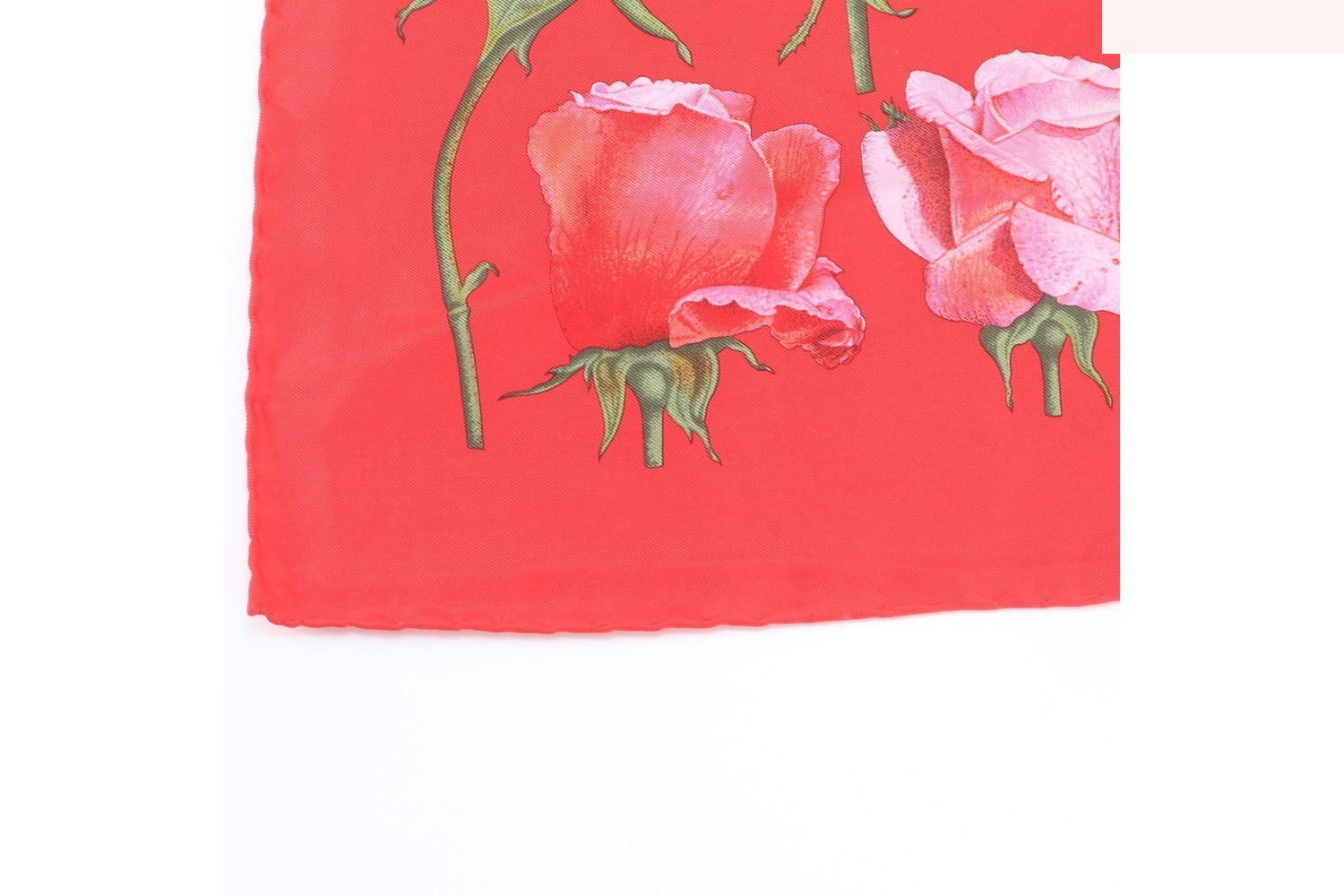 100% Silk Scarf with Tag — view 4